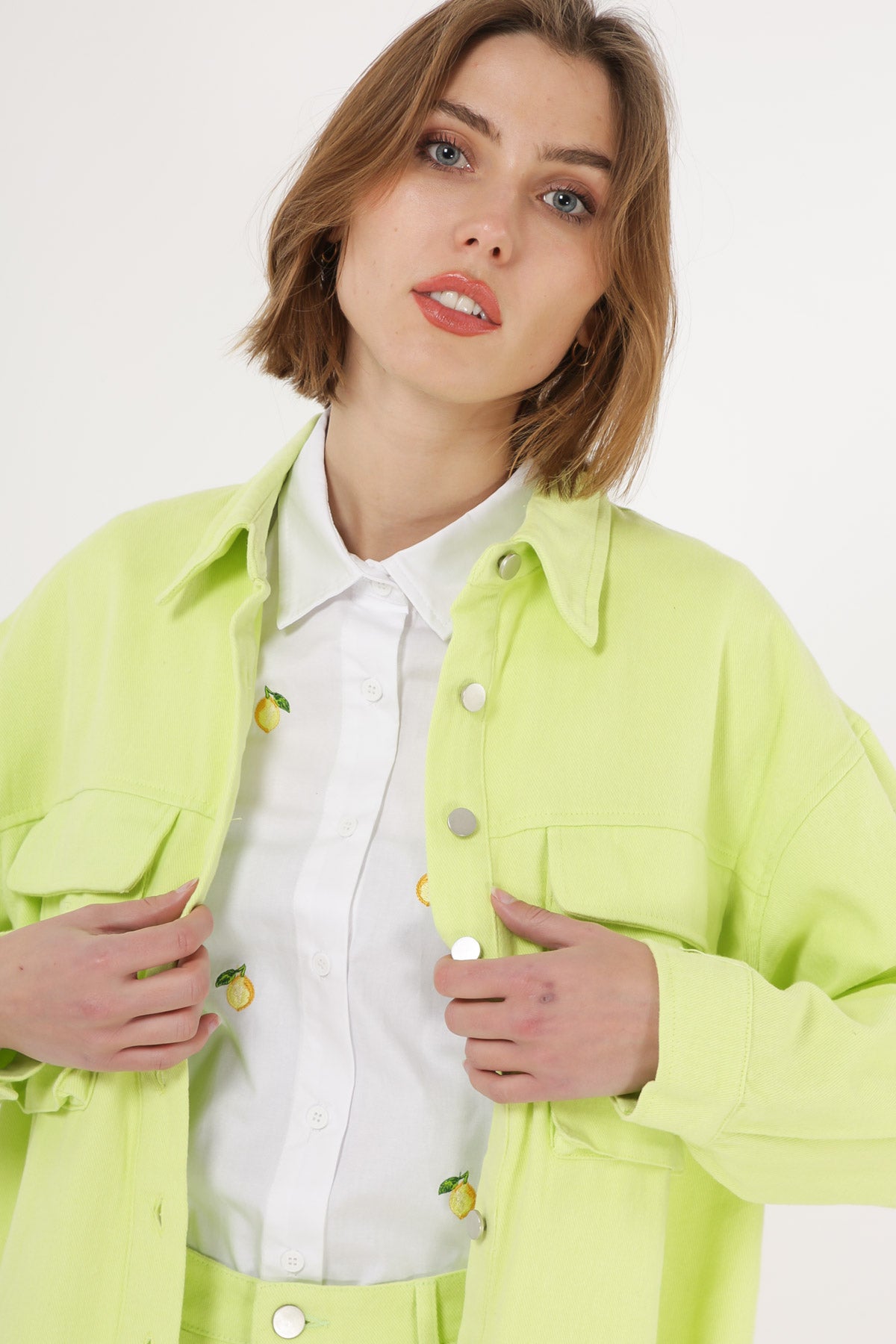 3771 Veste boutonnée