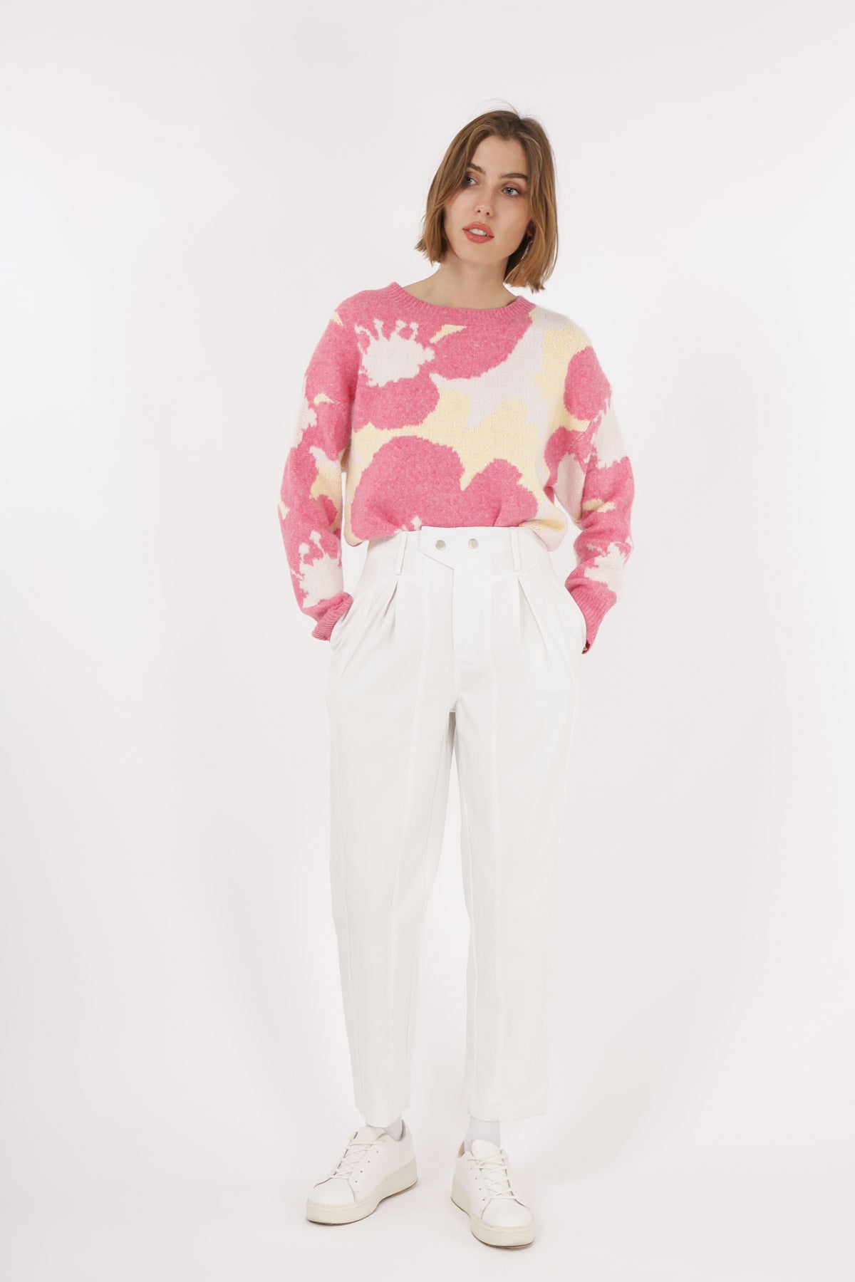 3773 Pantalon carotte