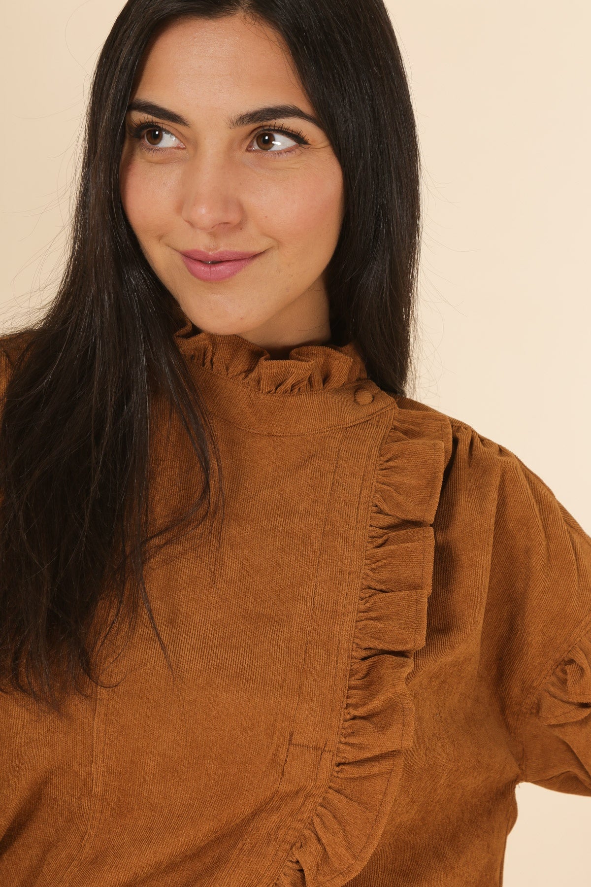 3809 Blouse en velours