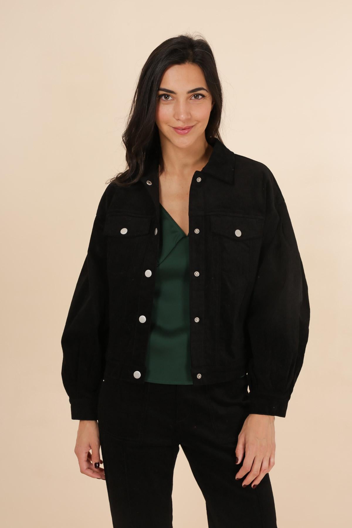 3811 Veste en velours