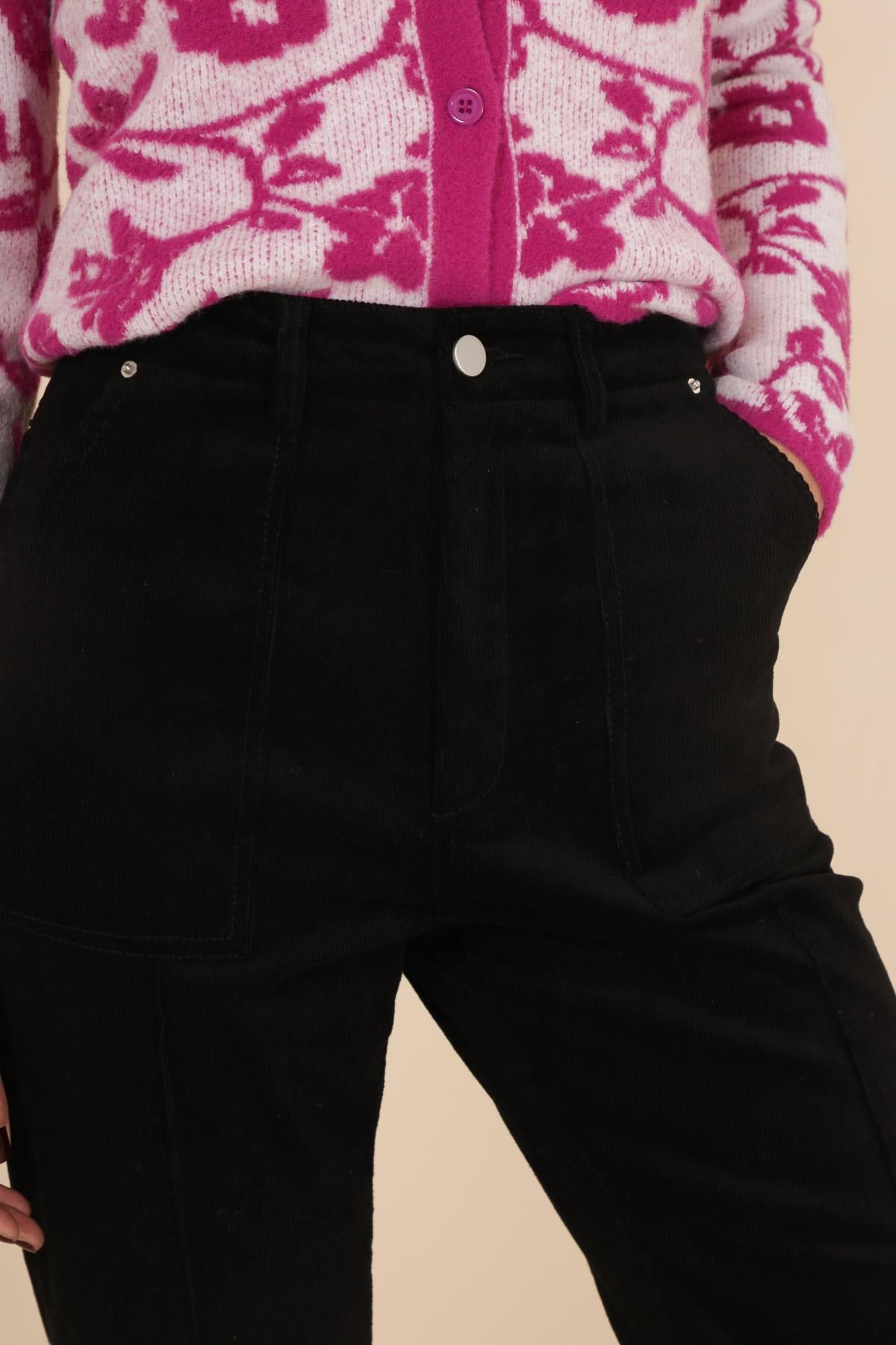 3812 Pantalon en velours