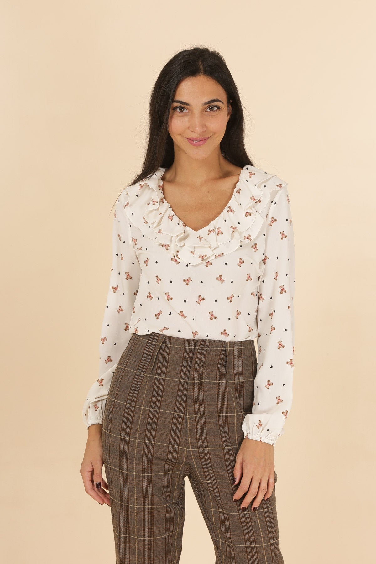 3816 Blouse nounours