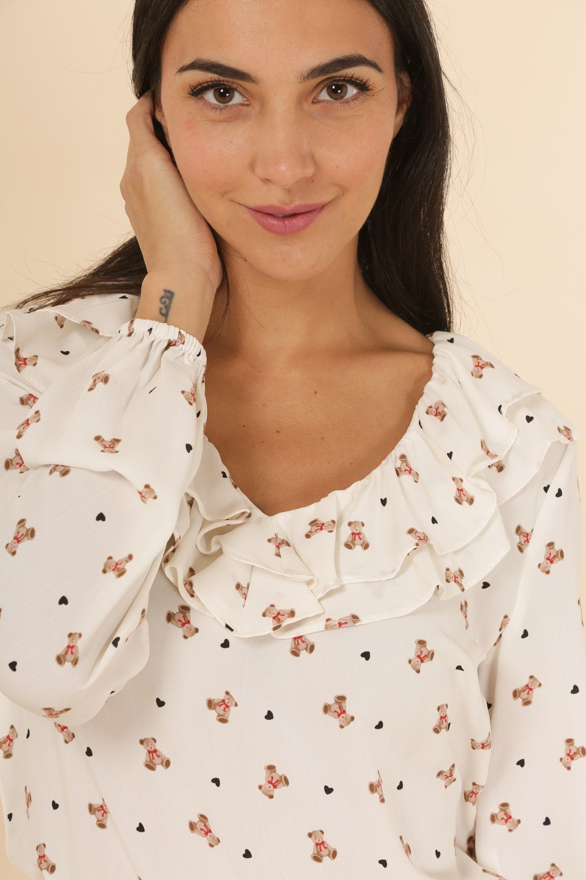 3816 Blouse nounours