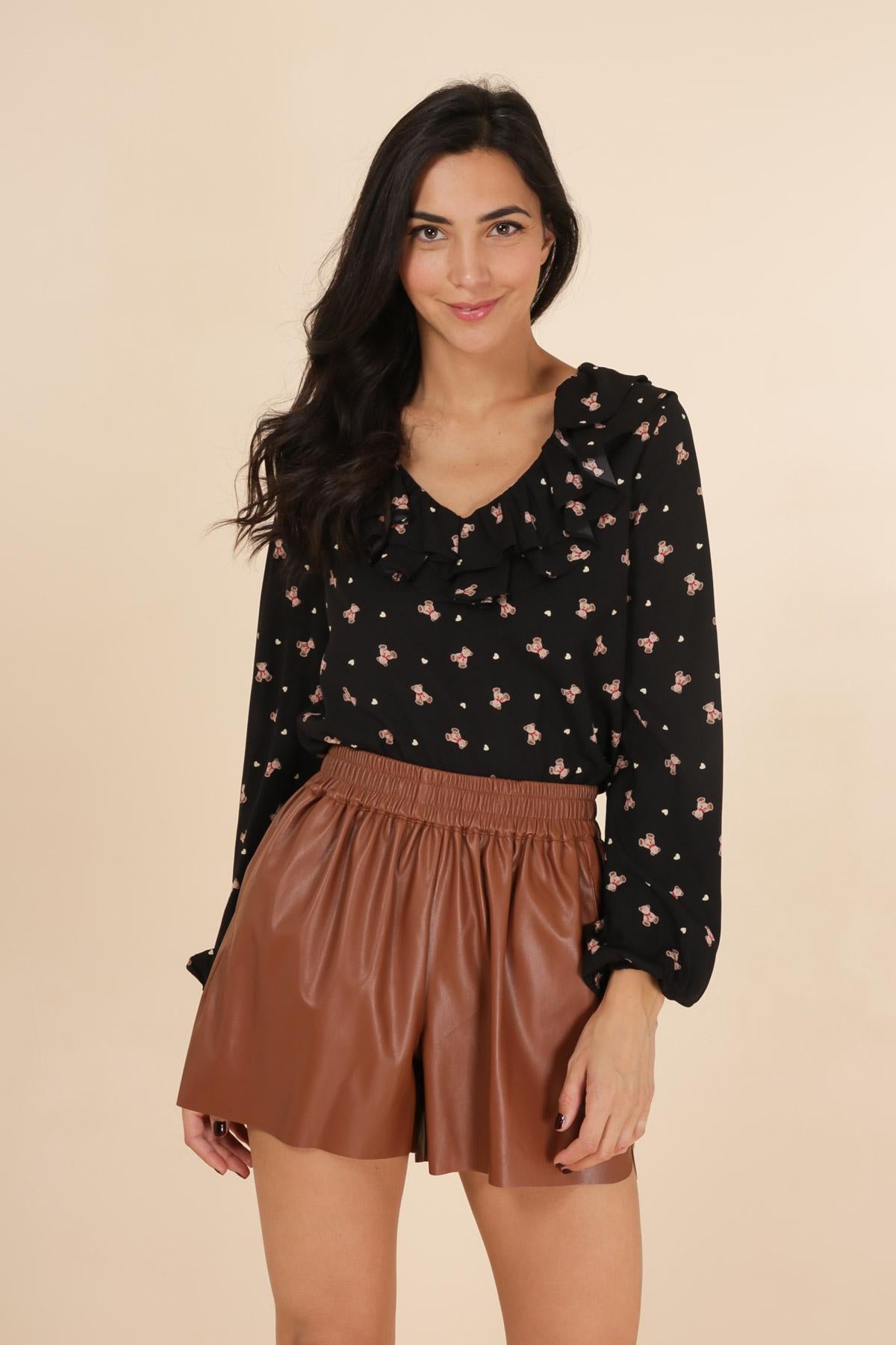 3816 Blouse nounours