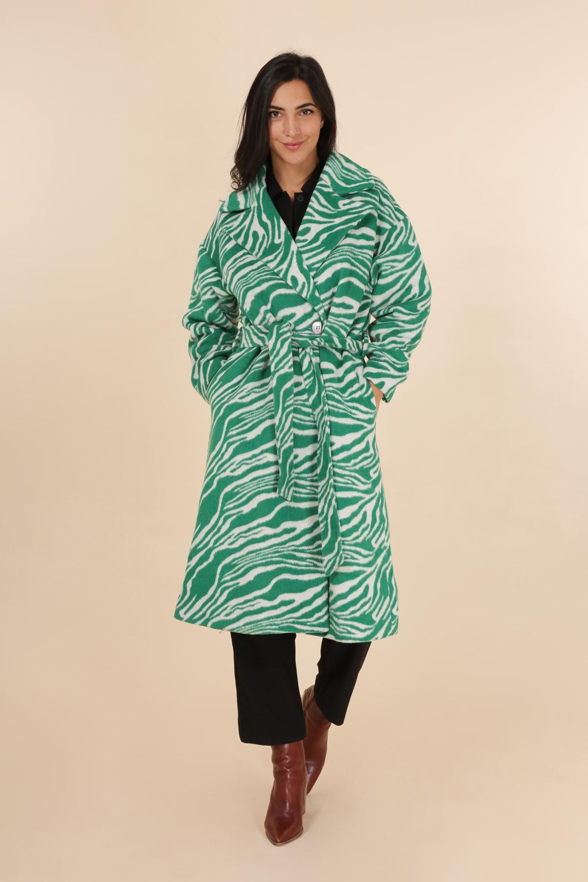 3819 Manteau zébré
