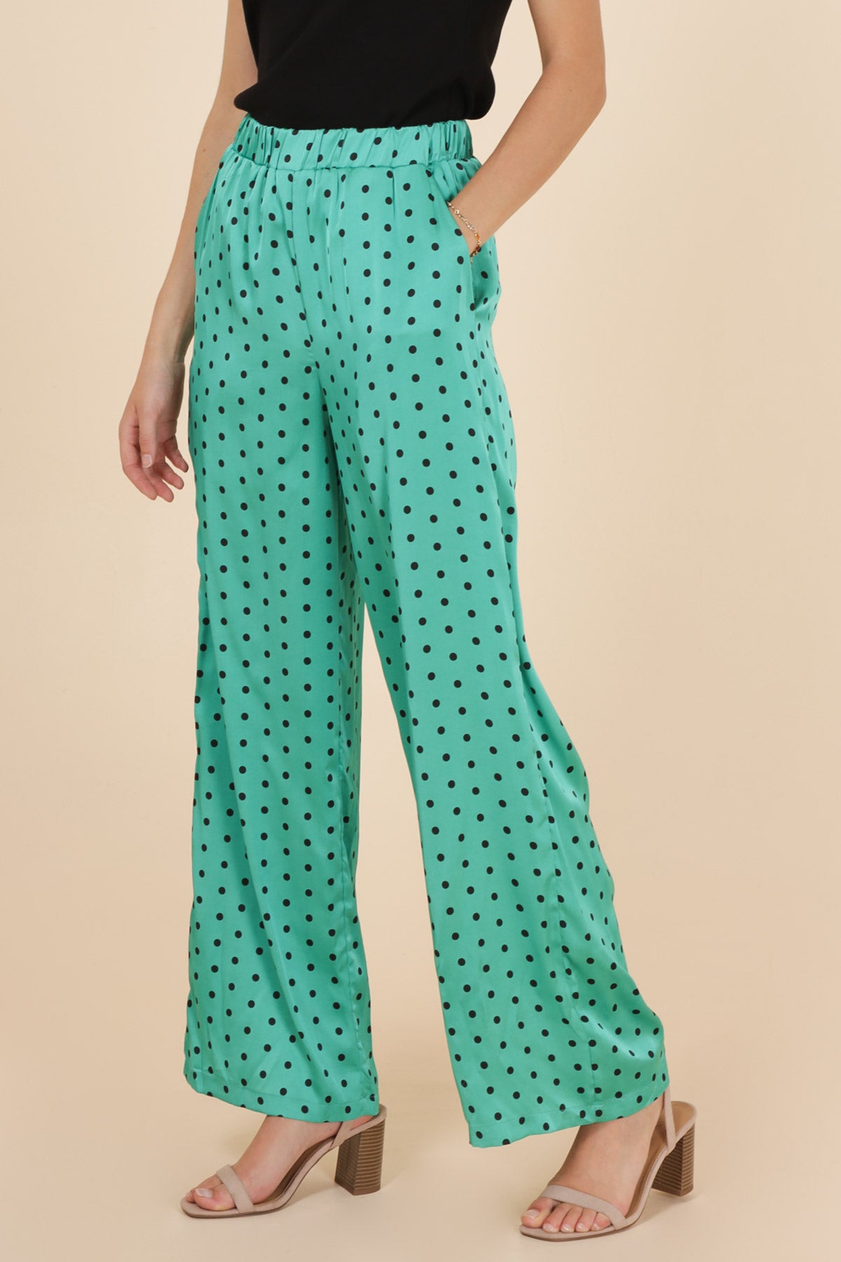3859 Pantalon à pois