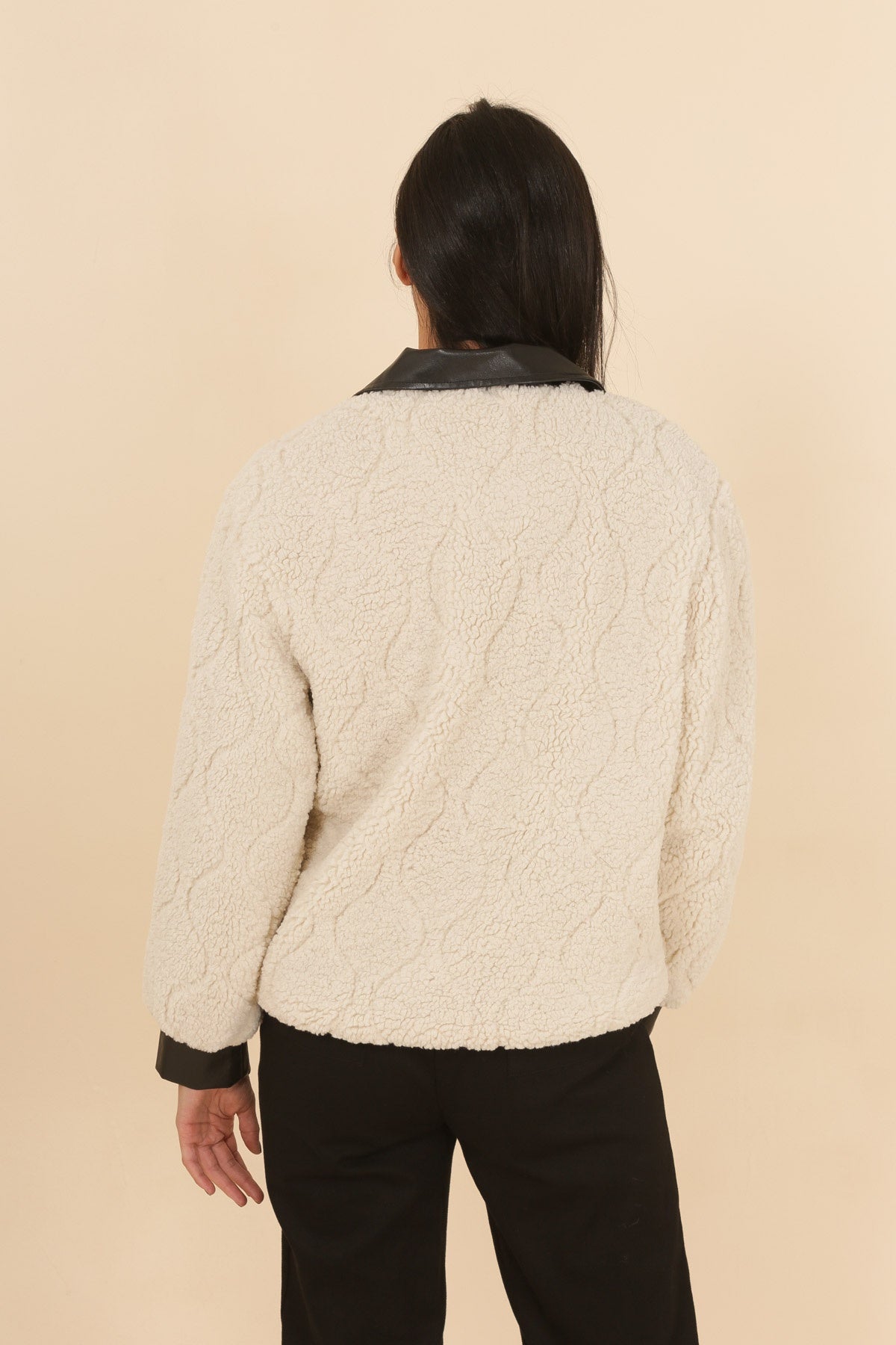 3860 Blouson en bouclettes