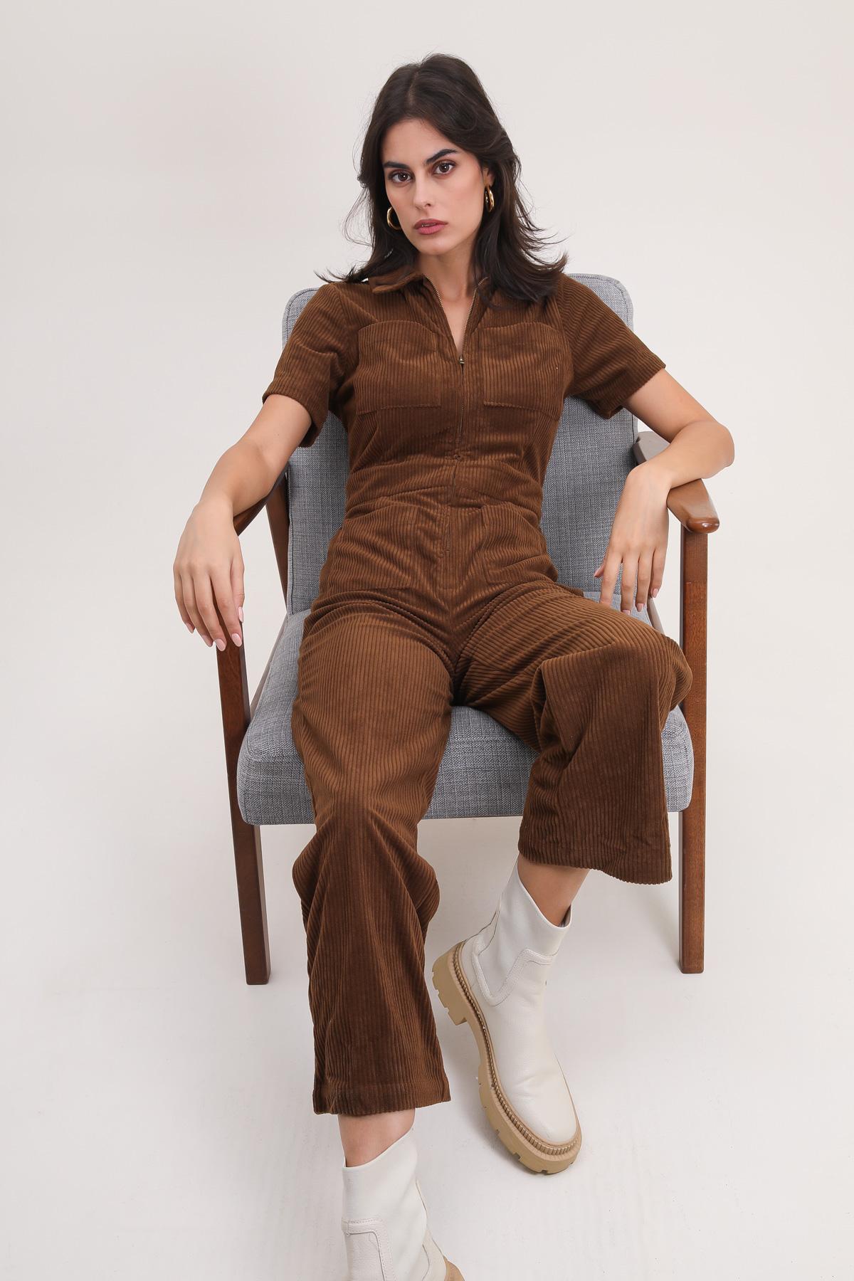 3869 Velvet Jumpsuit