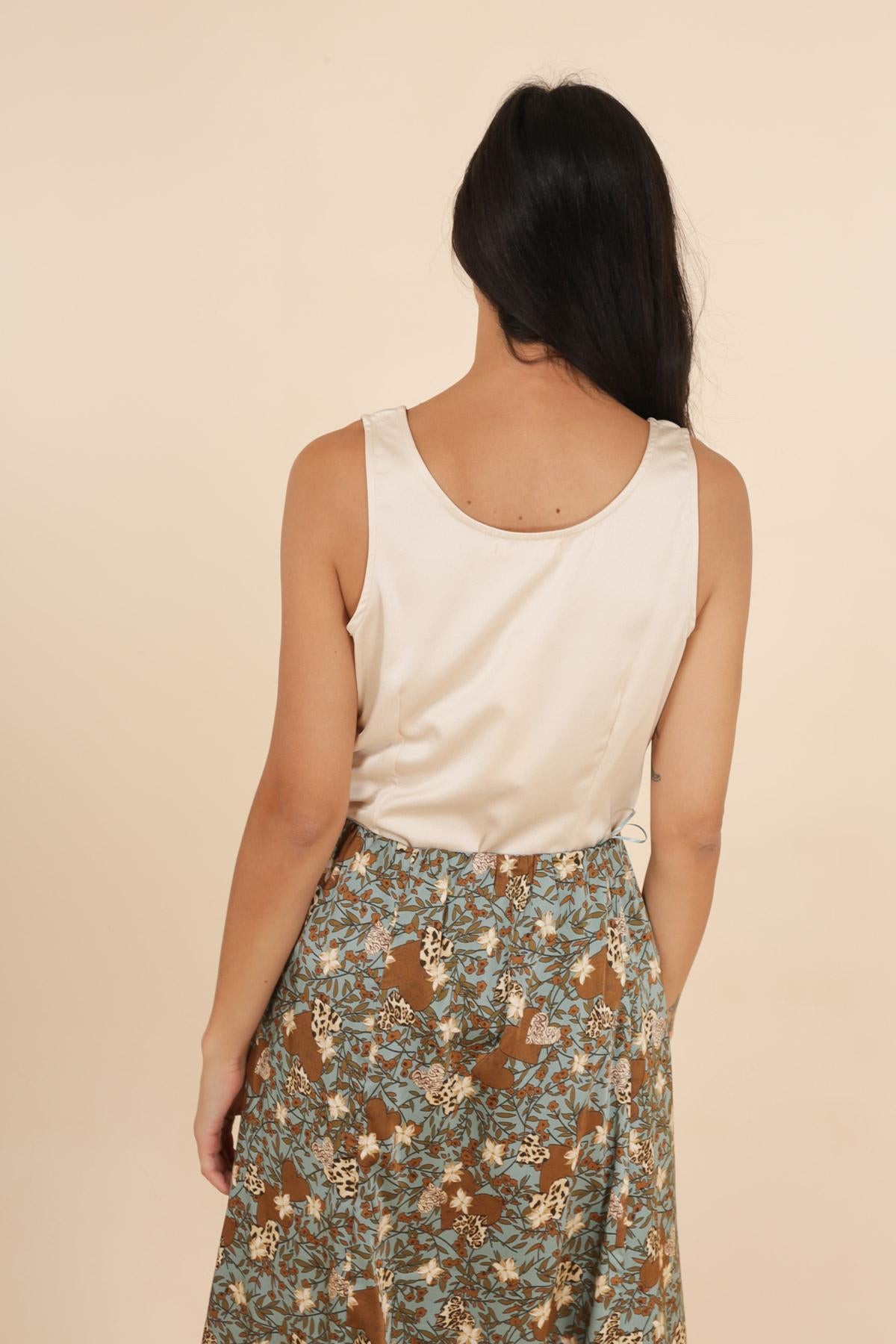 3890 Débardeur satiné