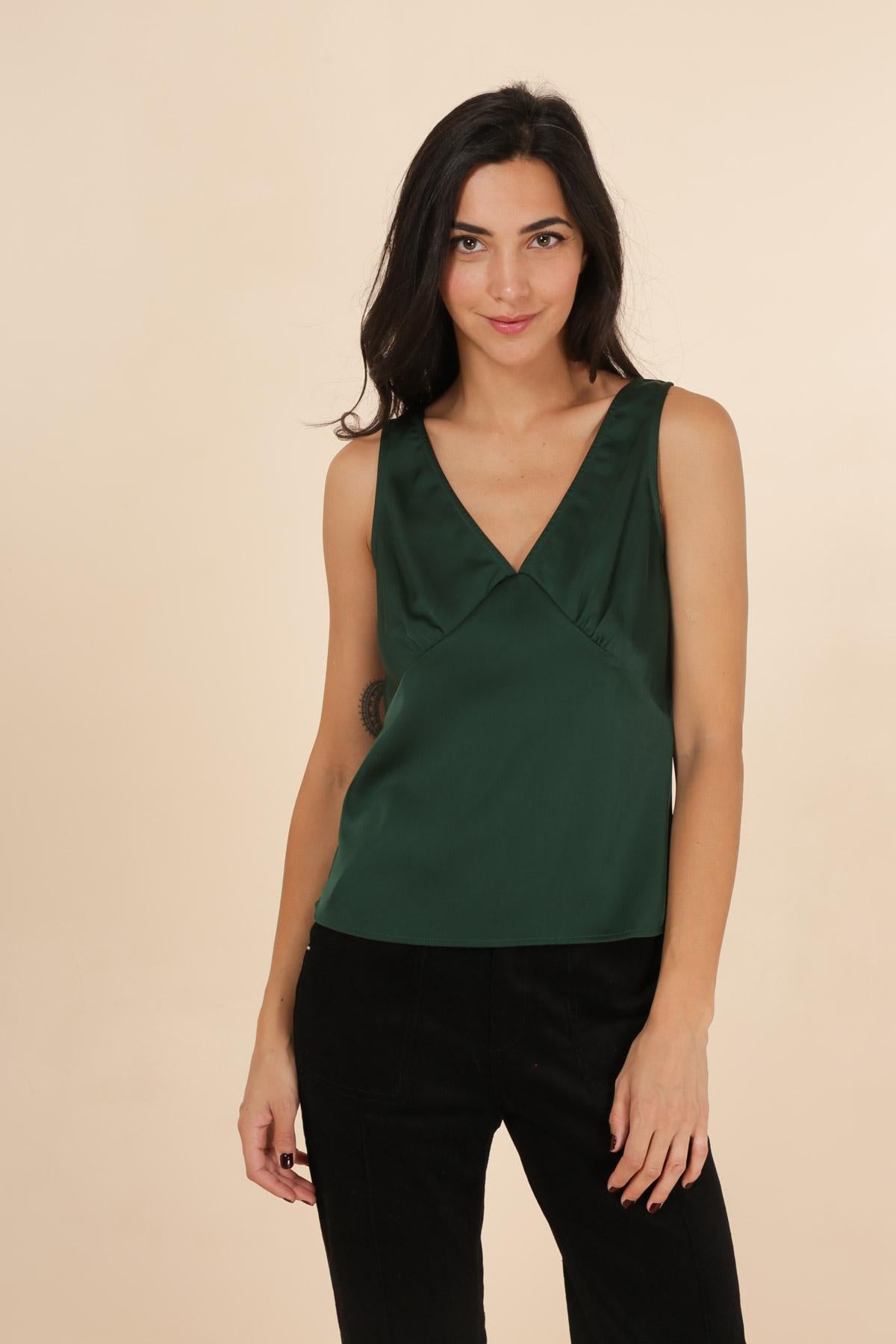 3890 Débardeur satiné