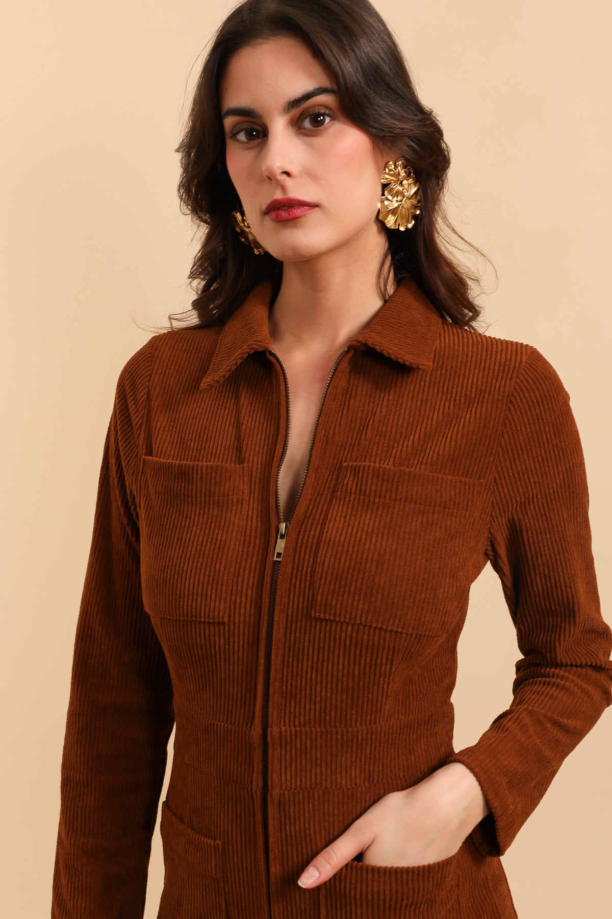 3920 Combinaison en velours