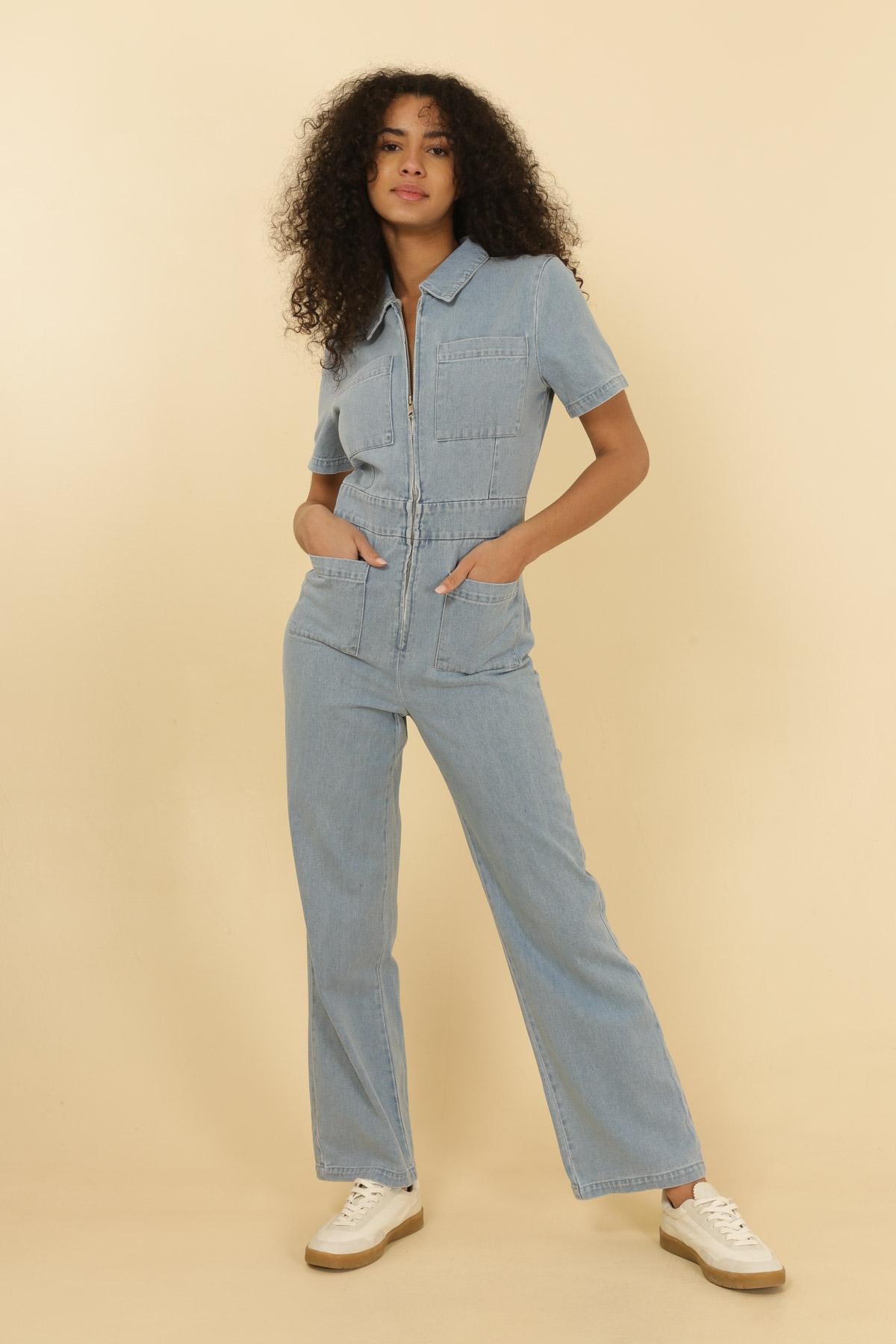 3995 Denim jumpsuit
