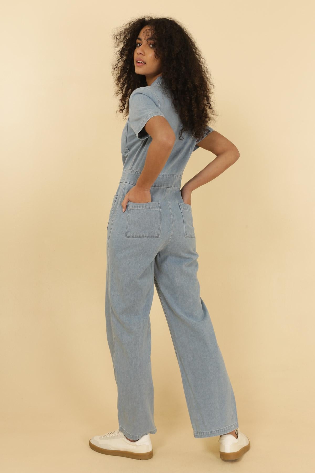 3995 Denim jumpsuit