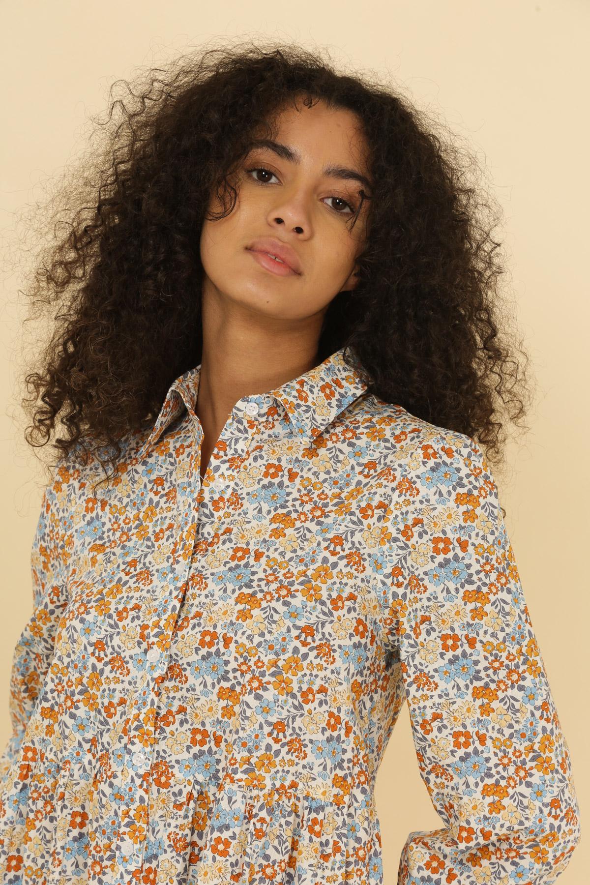 5001 Chemise fleurie