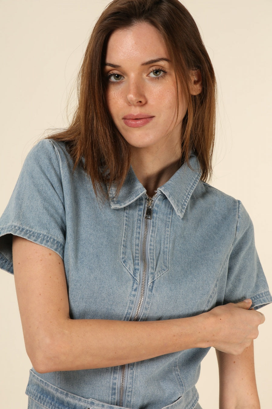 5061 Combishort denim