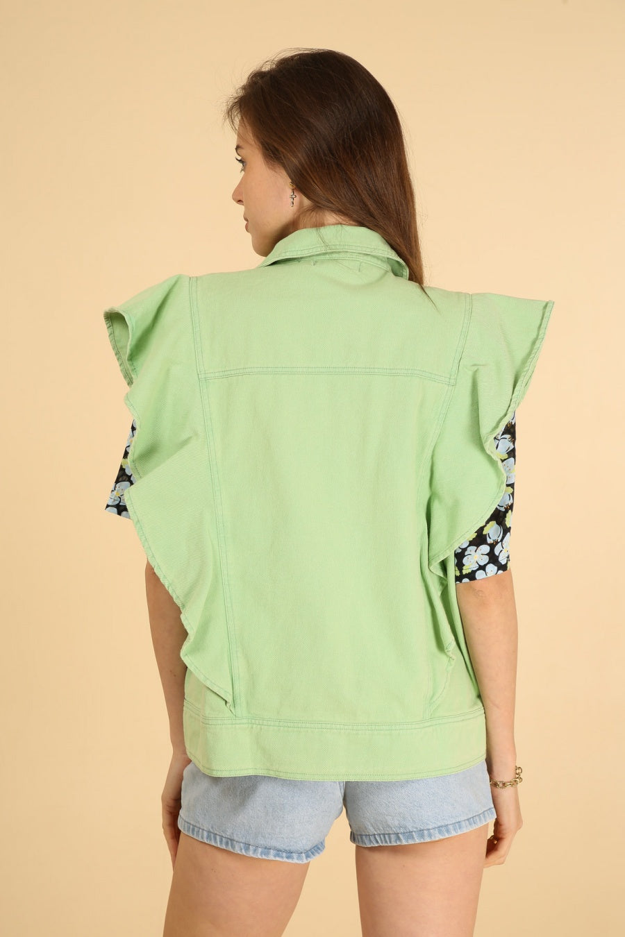 5071 Veste à volants