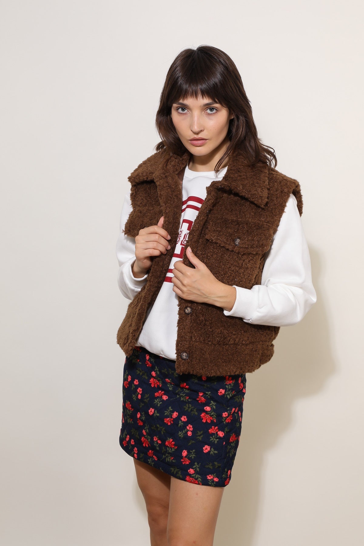 Chaqueta de rizo 5088