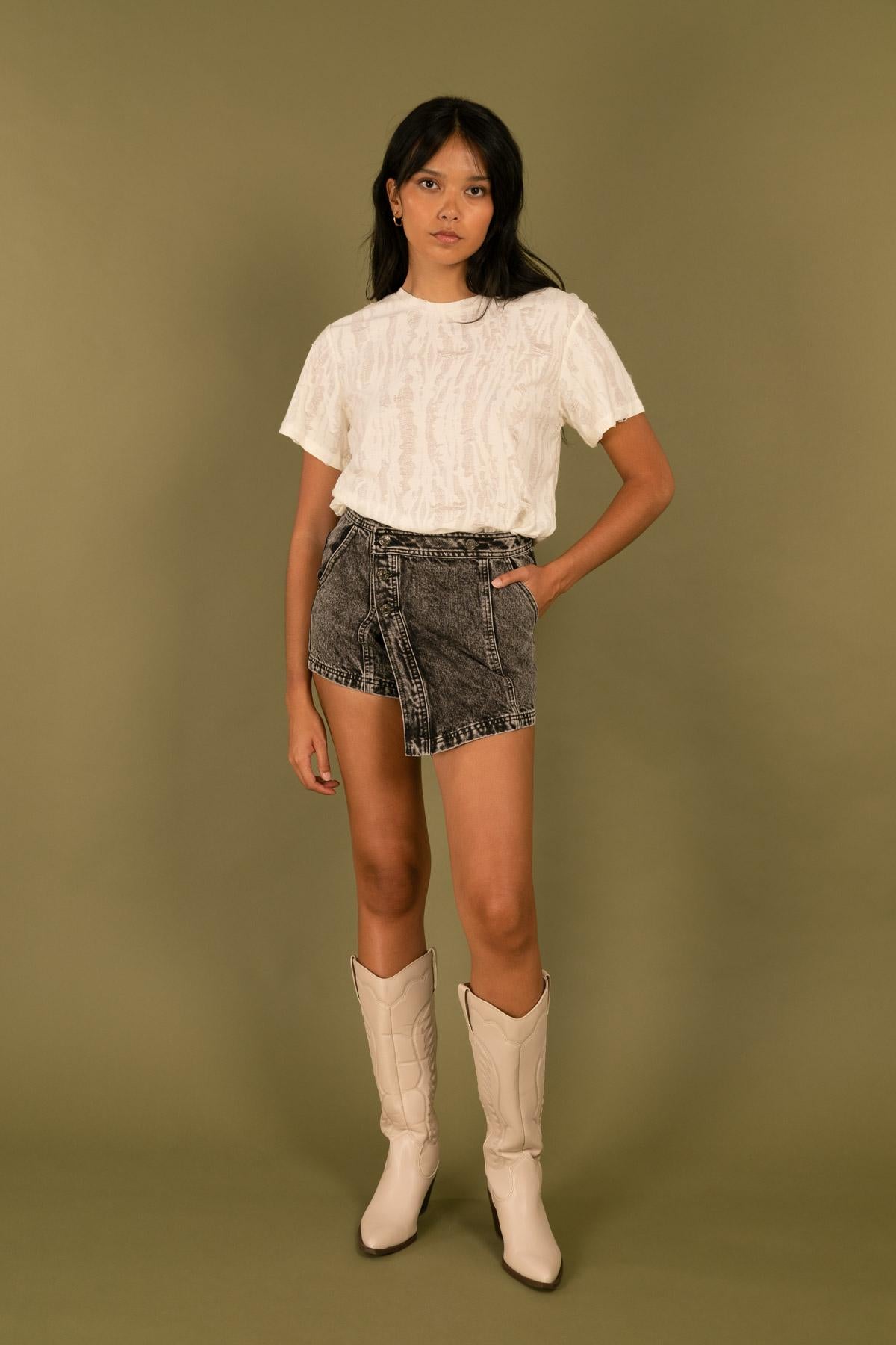 5090 Bleached Shorts