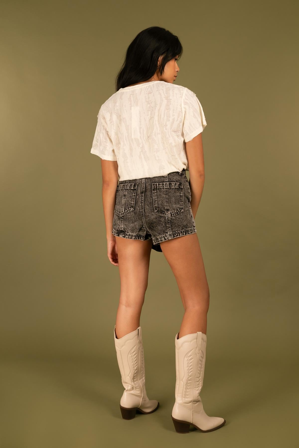 5090 Bleached Shorts