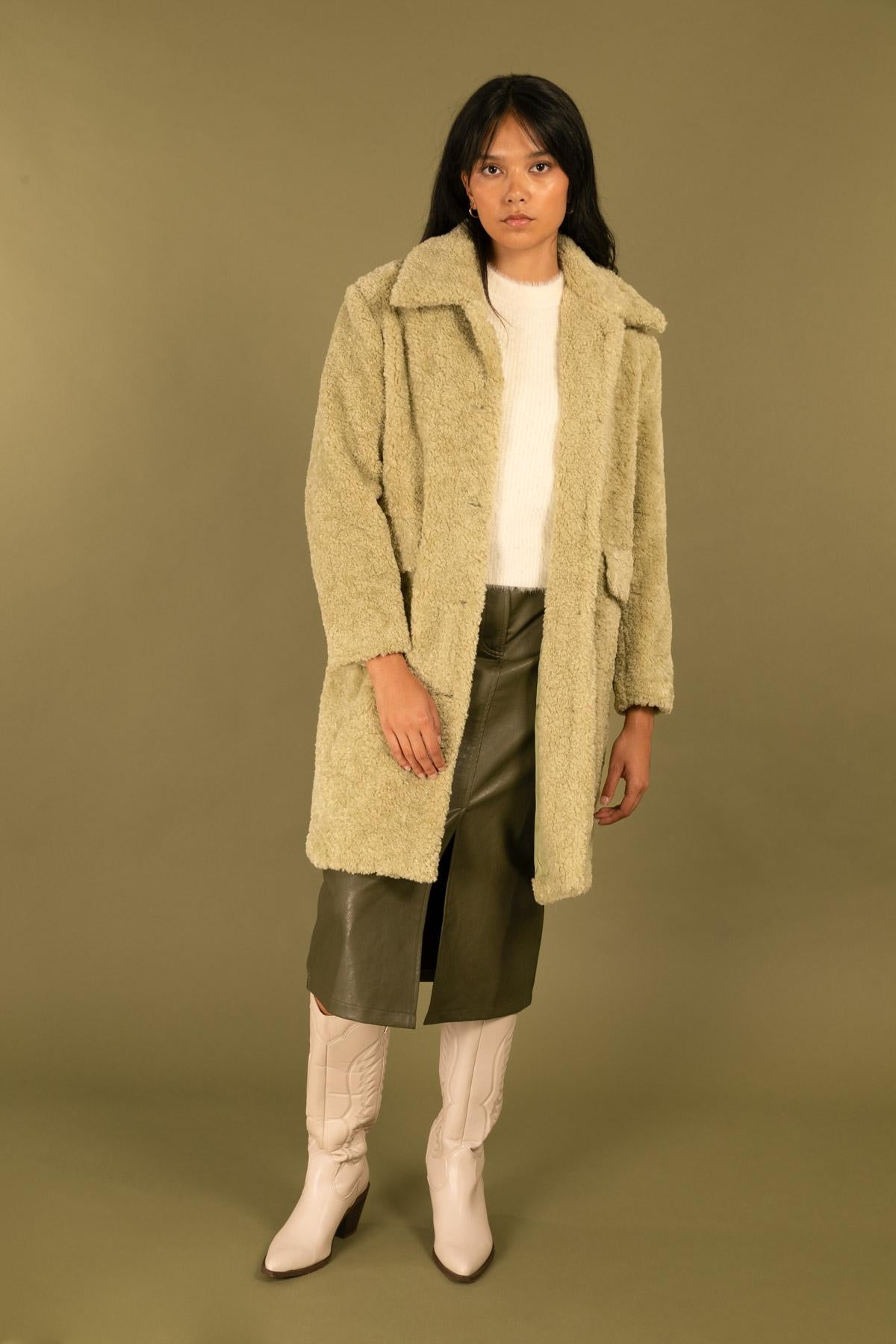 5095 Abrigo de bouclé