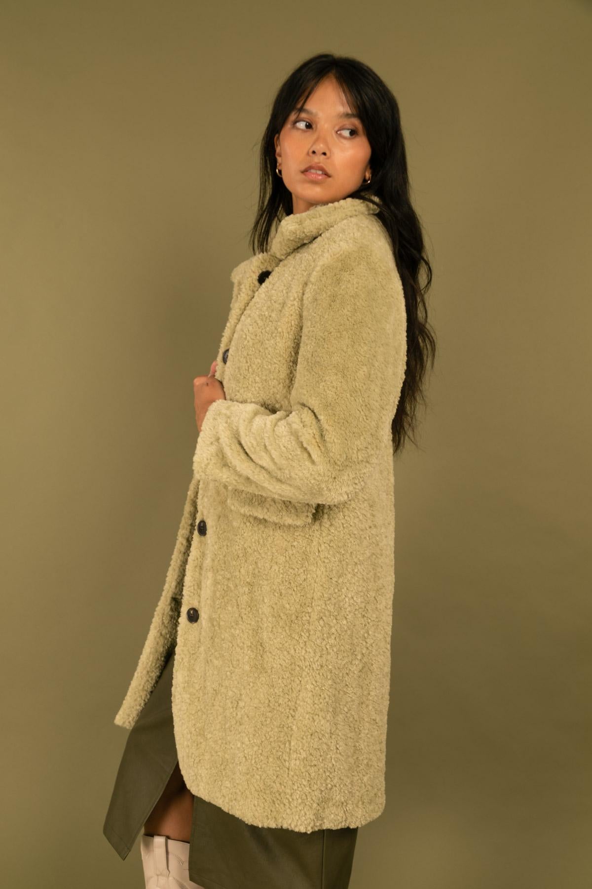 5095 Abrigo de bouclé