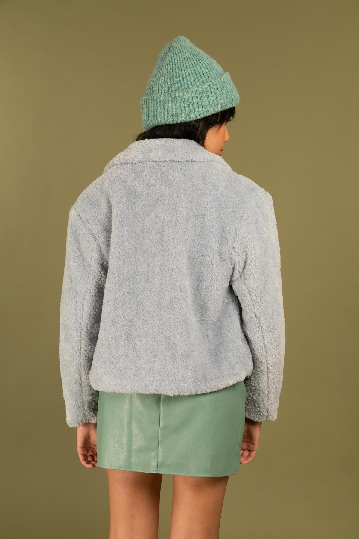 5097 Abrigo de bouclé 