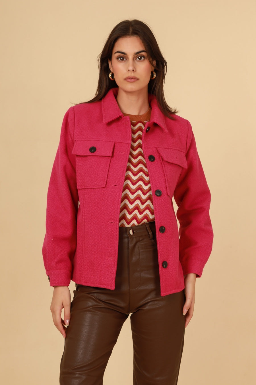 5102 Surchemise en lainage