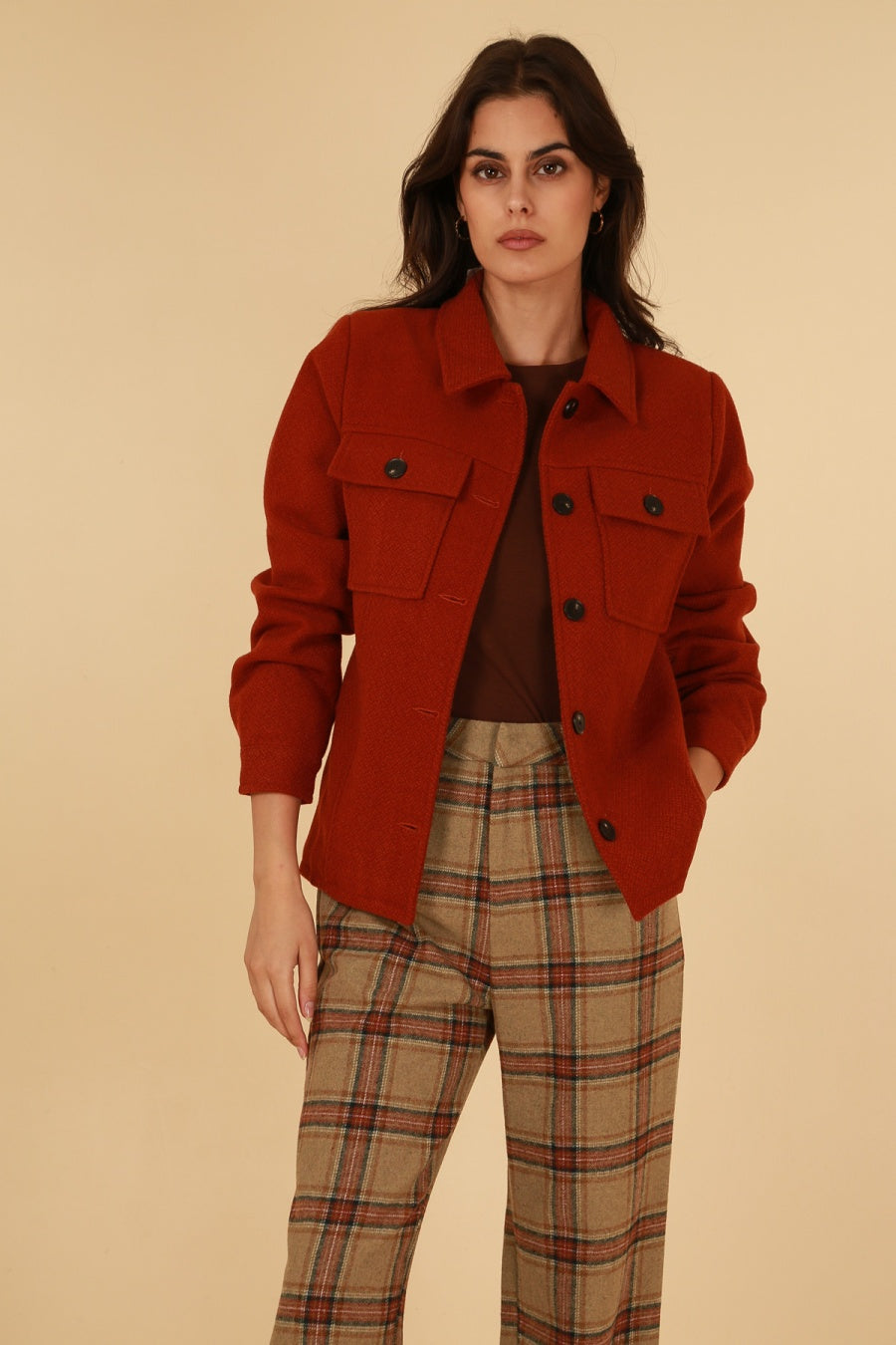 5102 Surchemise en lainage