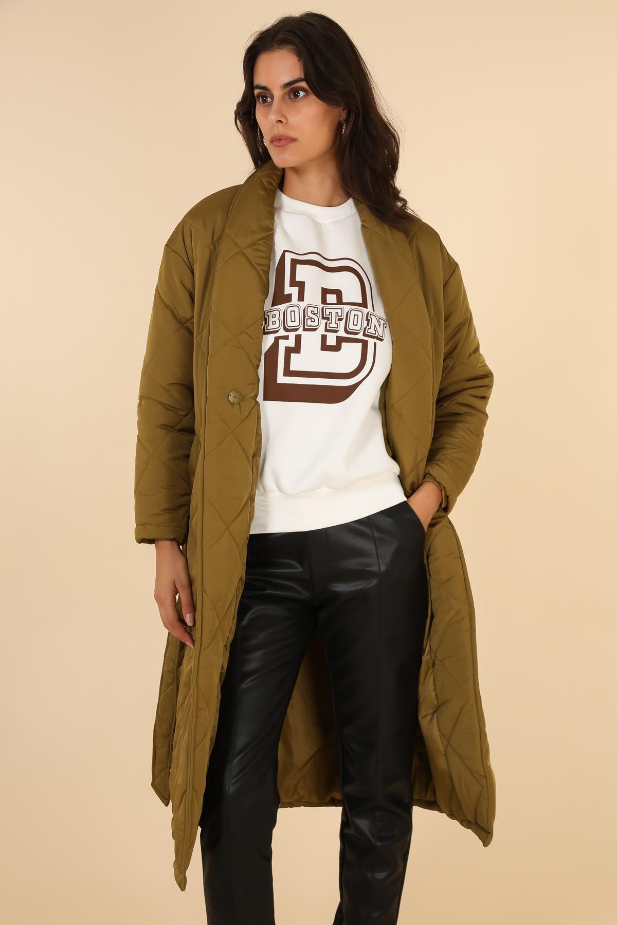 5130 Chaqueta larga de plumas