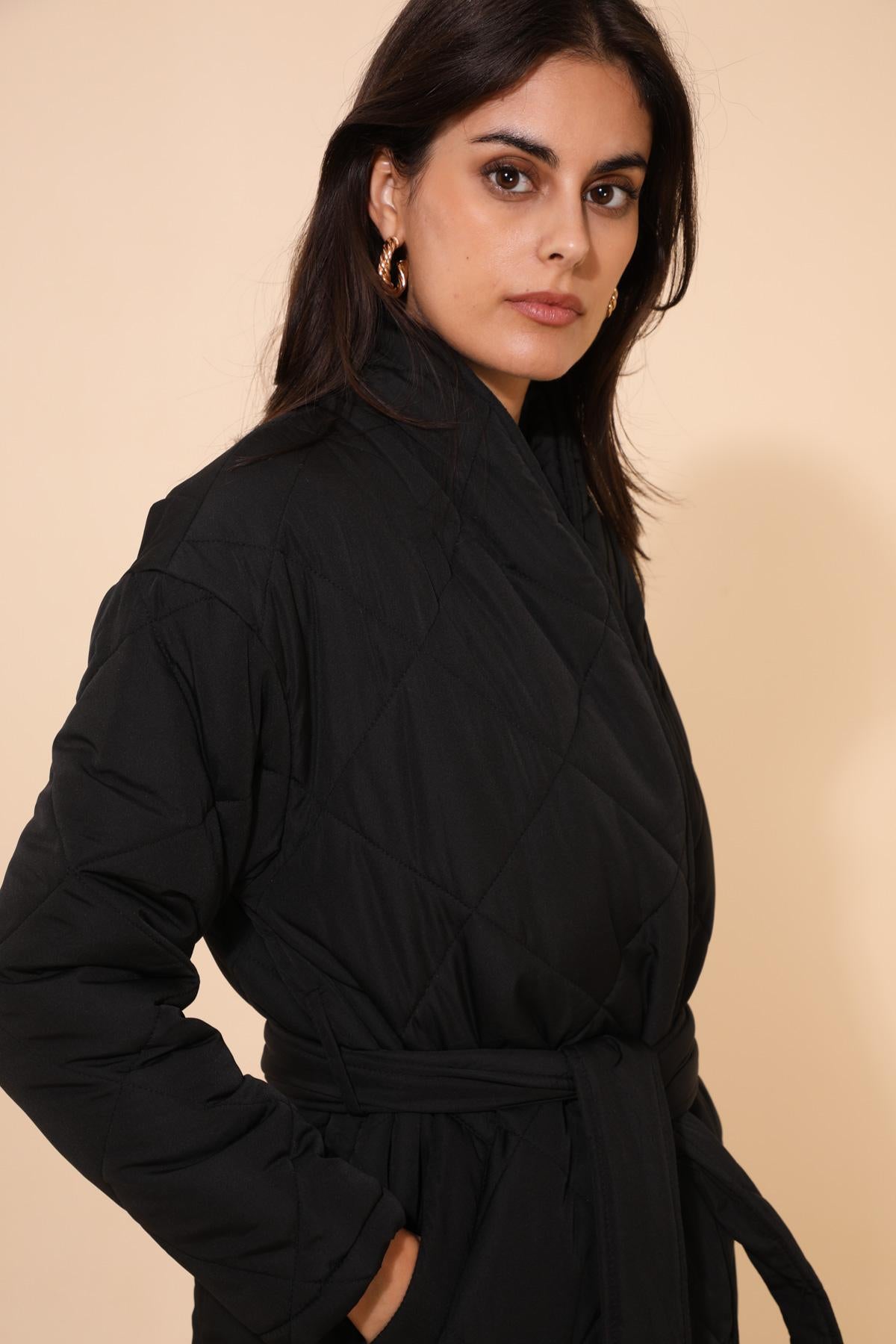 5130 Chaqueta larga de plumas