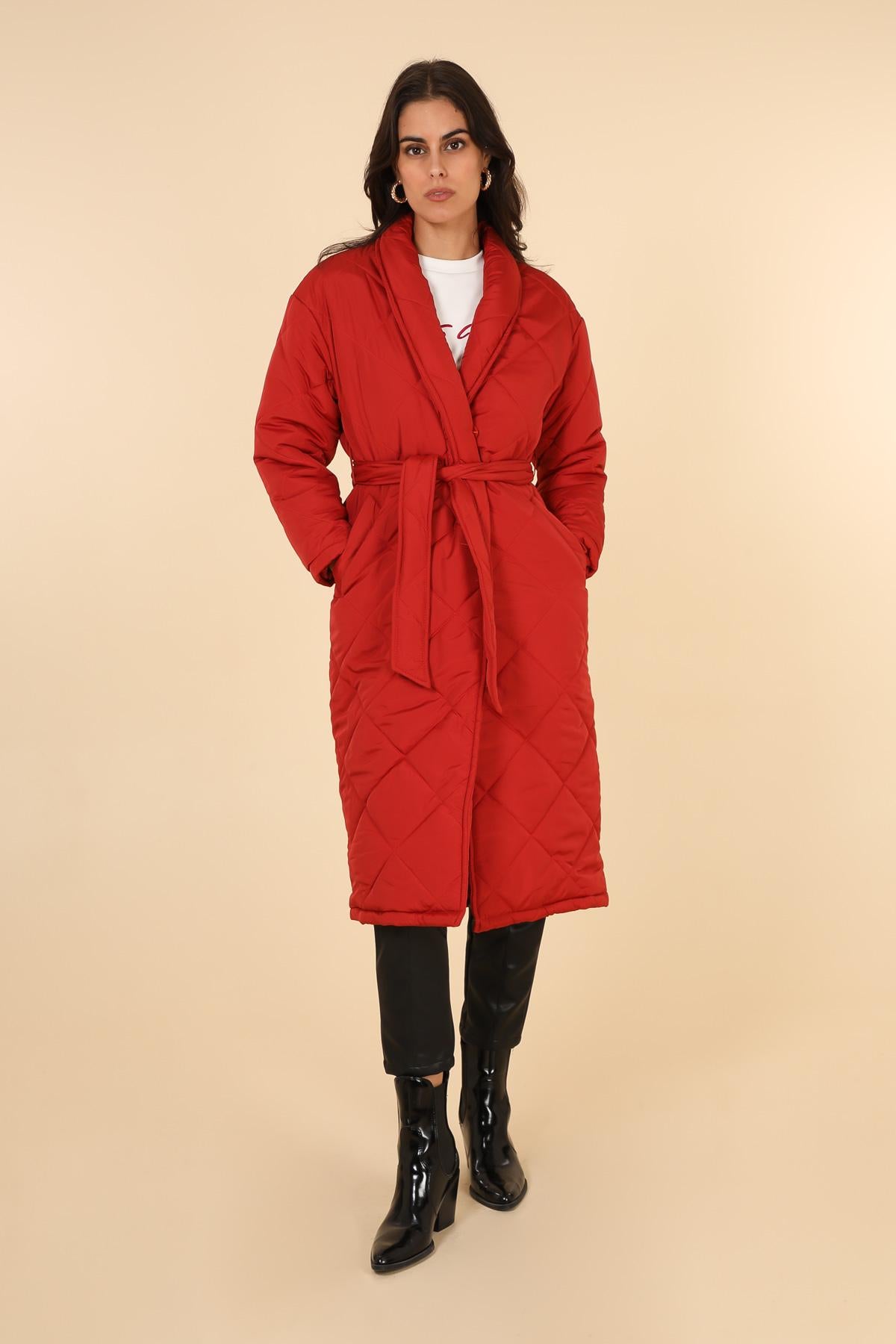 5130 Chaqueta larga de plumas