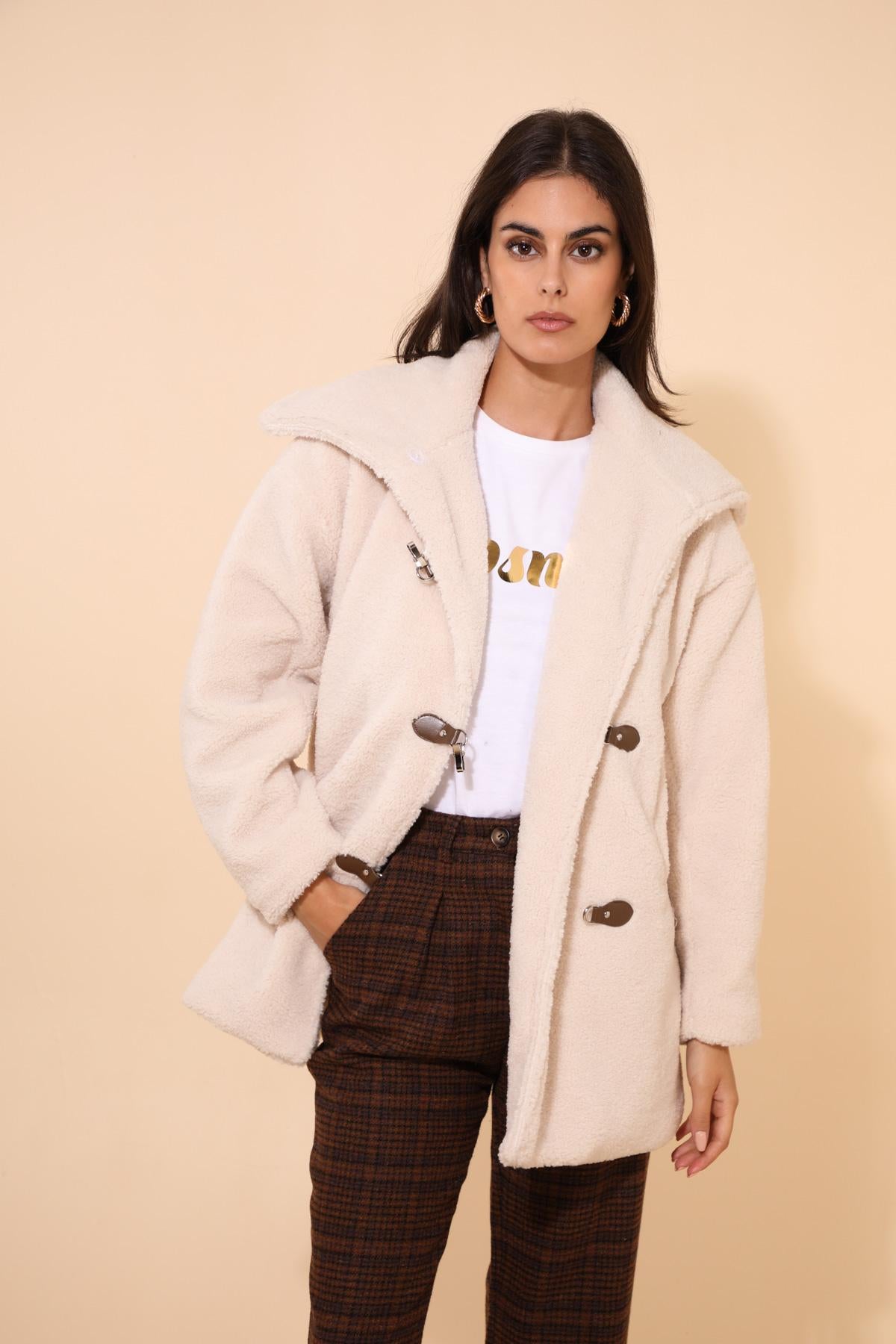 5131 Abrigo de bouclé