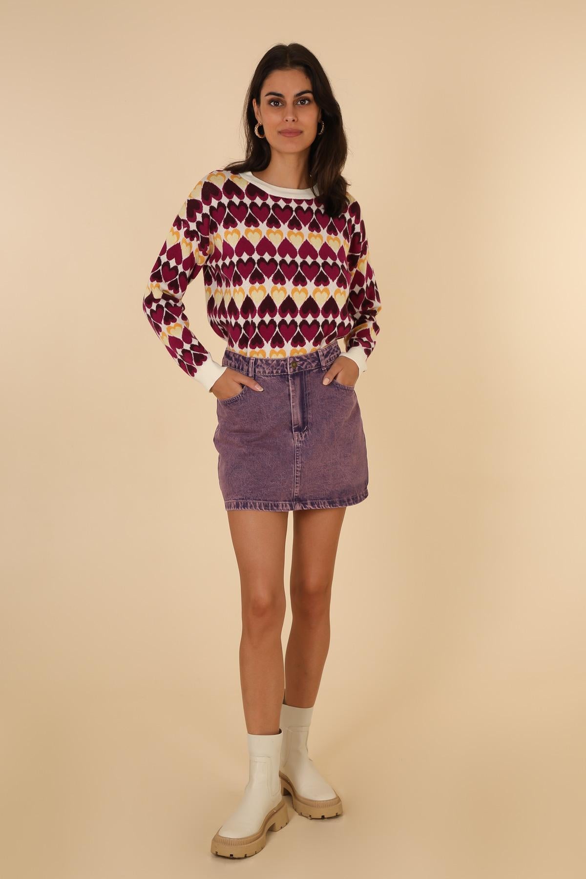 31586 Bleached Skirt