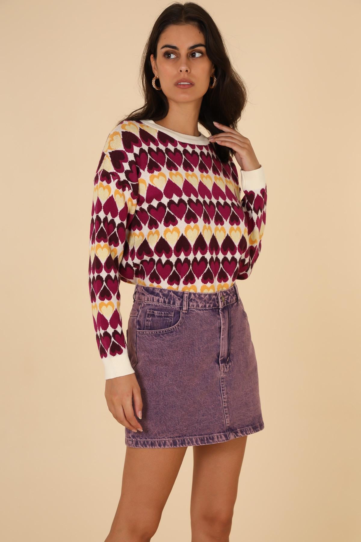 31586 Bleached Skirt