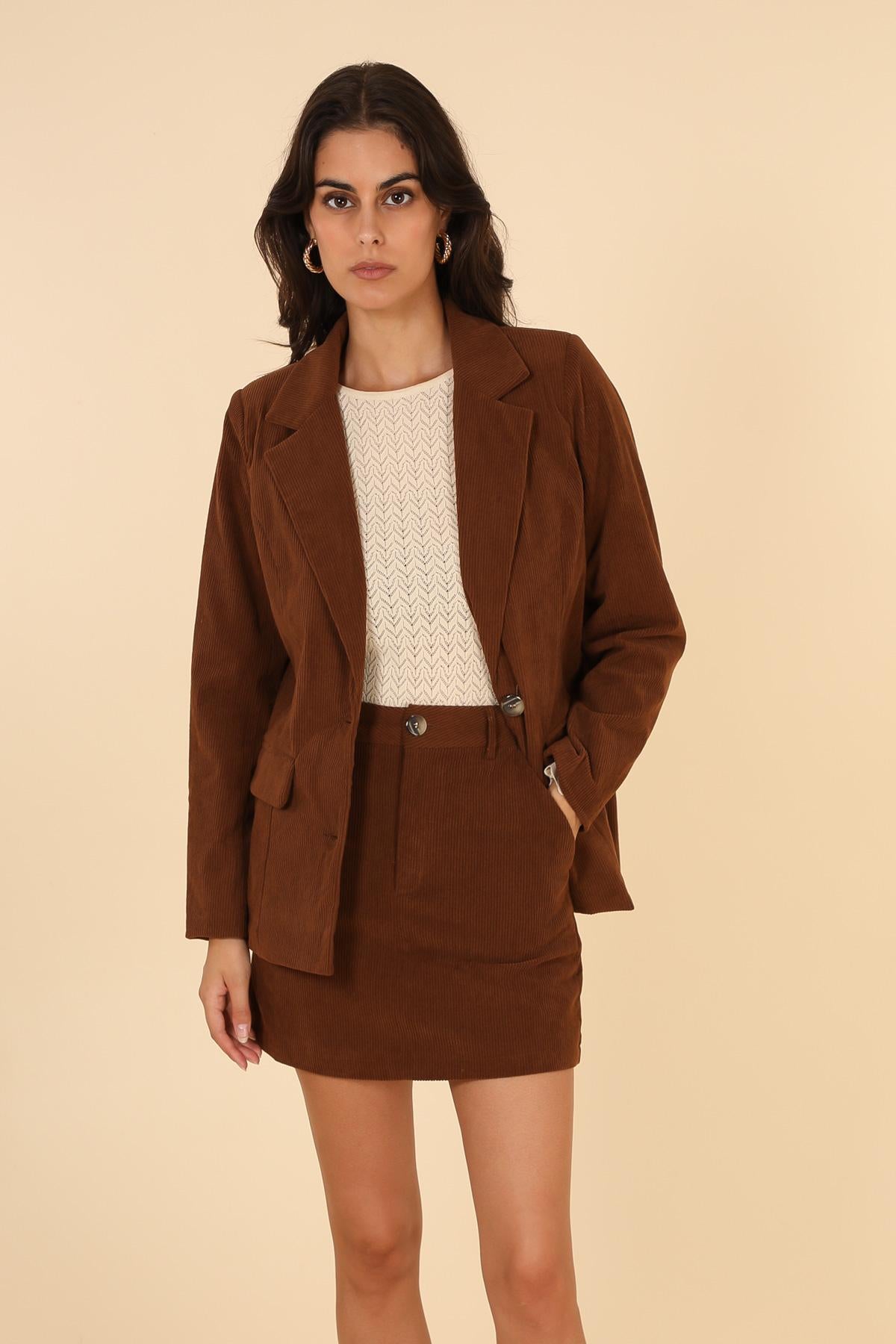 5158 Blazer en velours