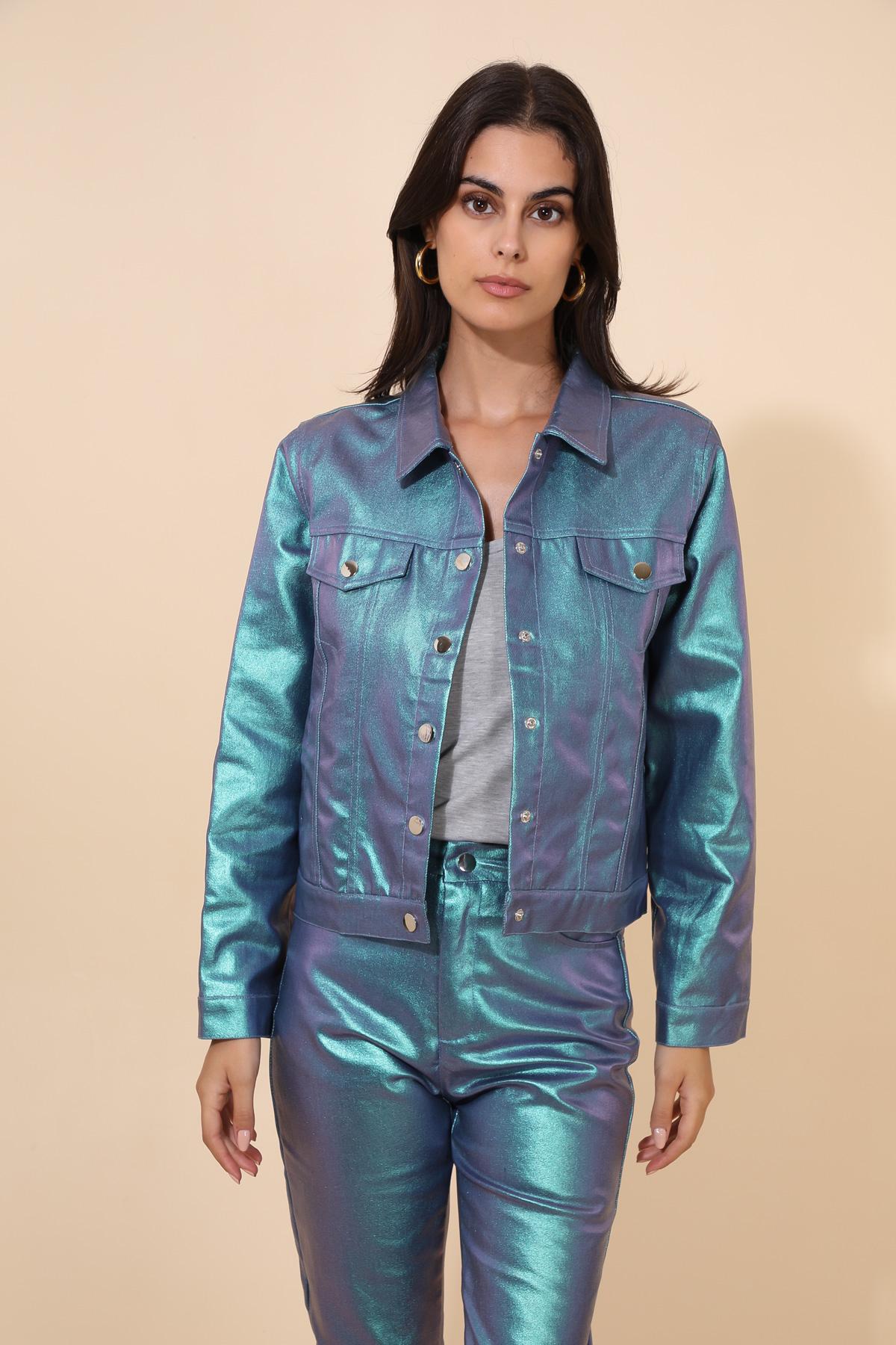 5163 Veste iridescente