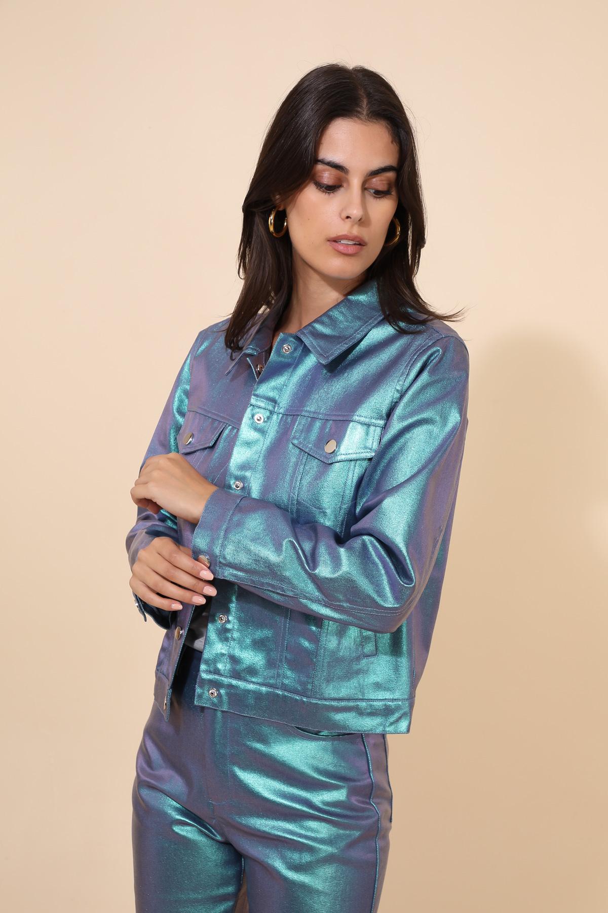 5163 Veste iridescente