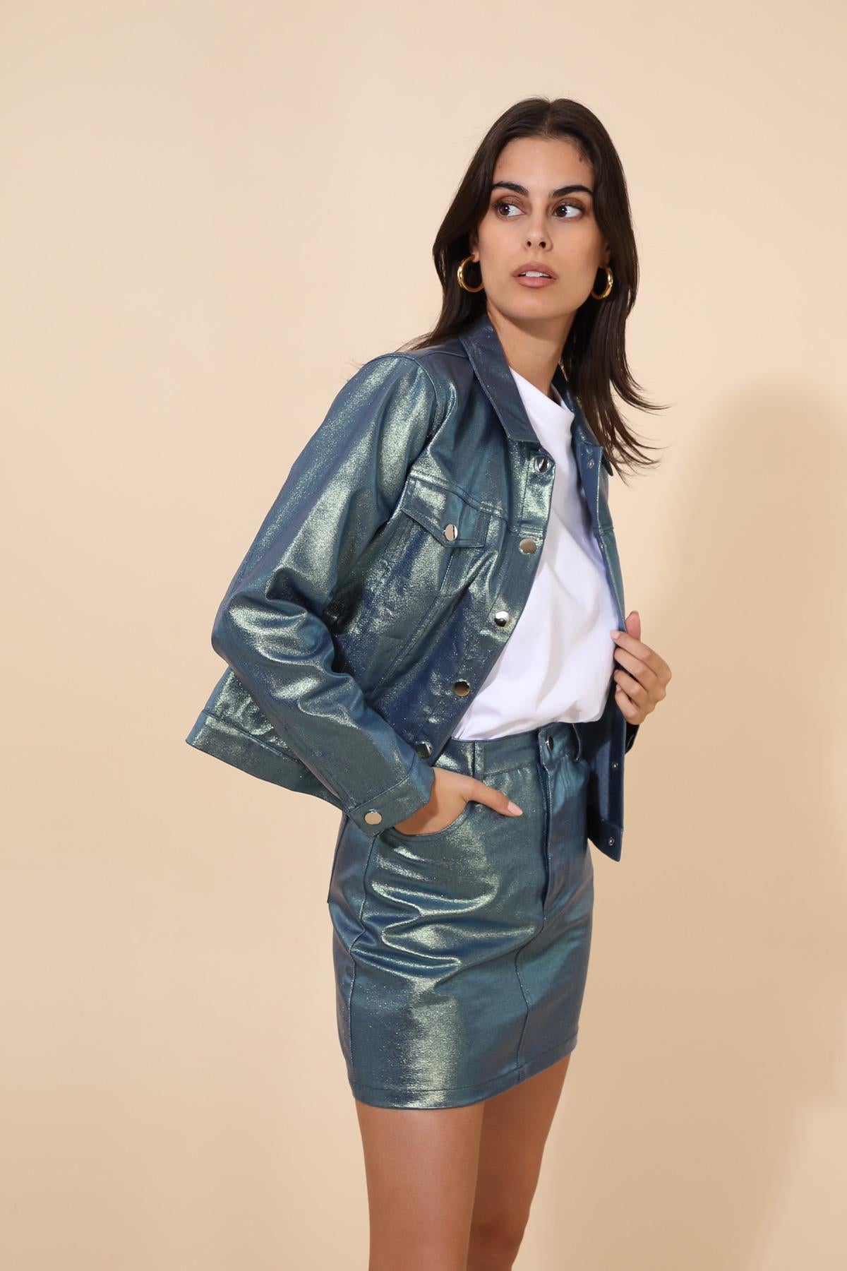 5163 Veste iridescente