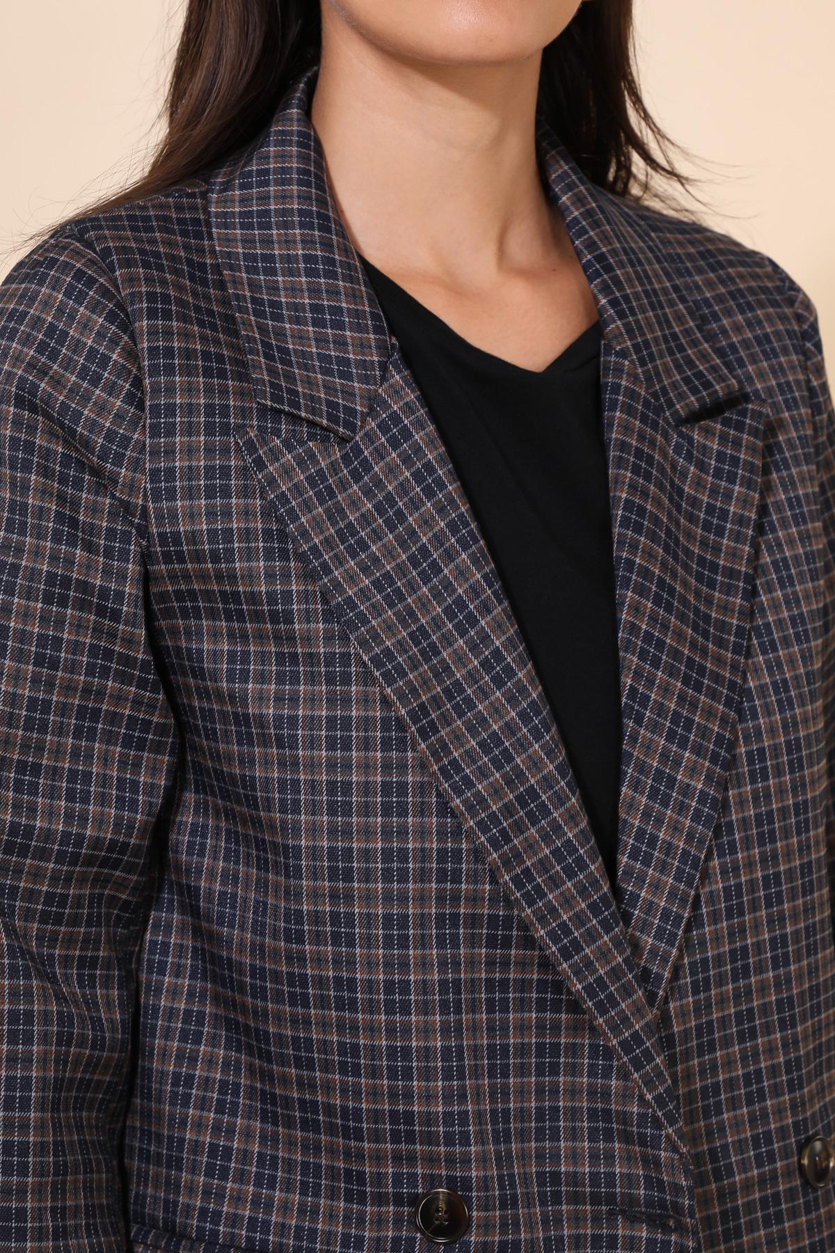 5170 Blazer à carreaux
