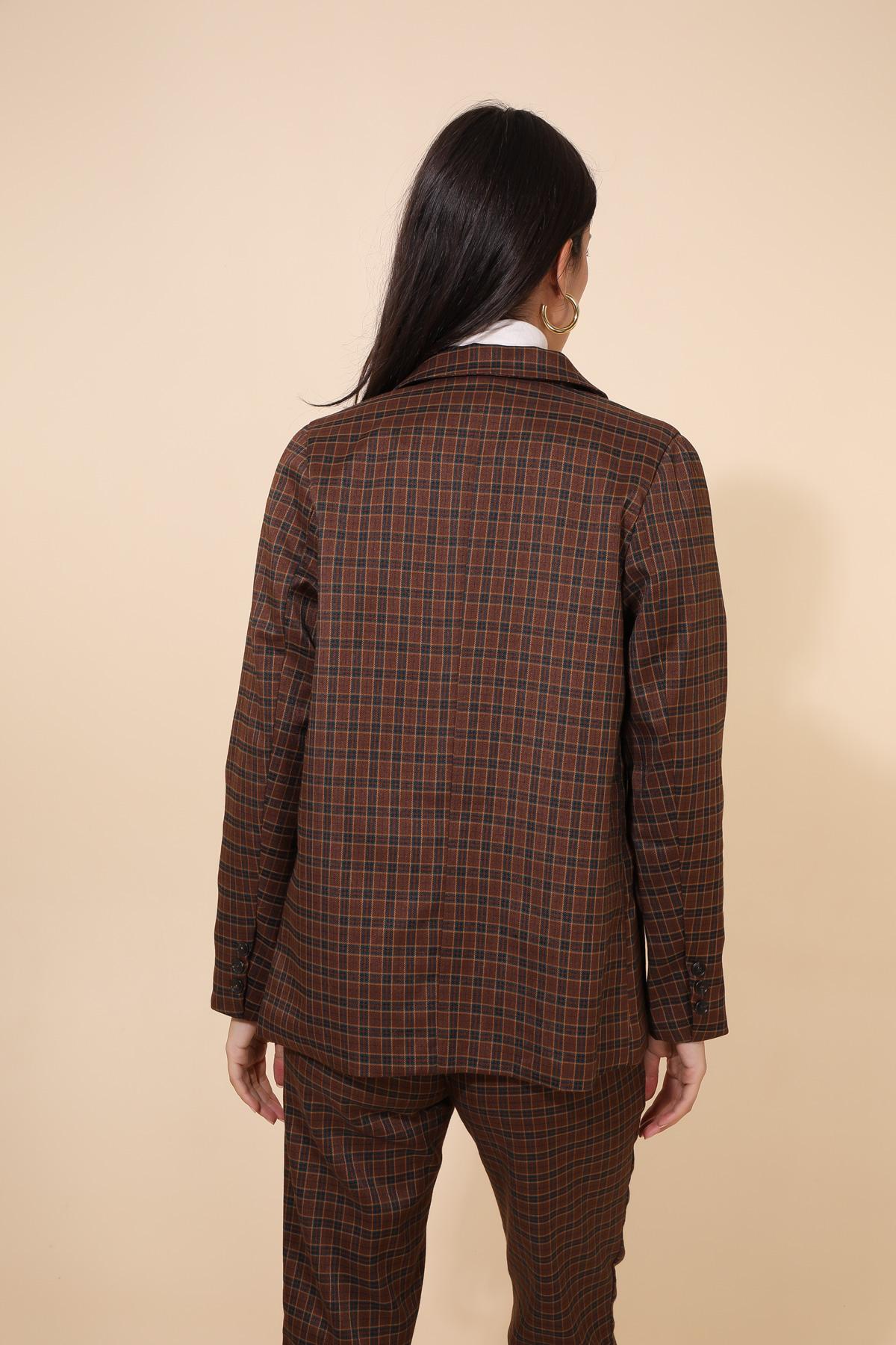 5170 Blazer à carreaux