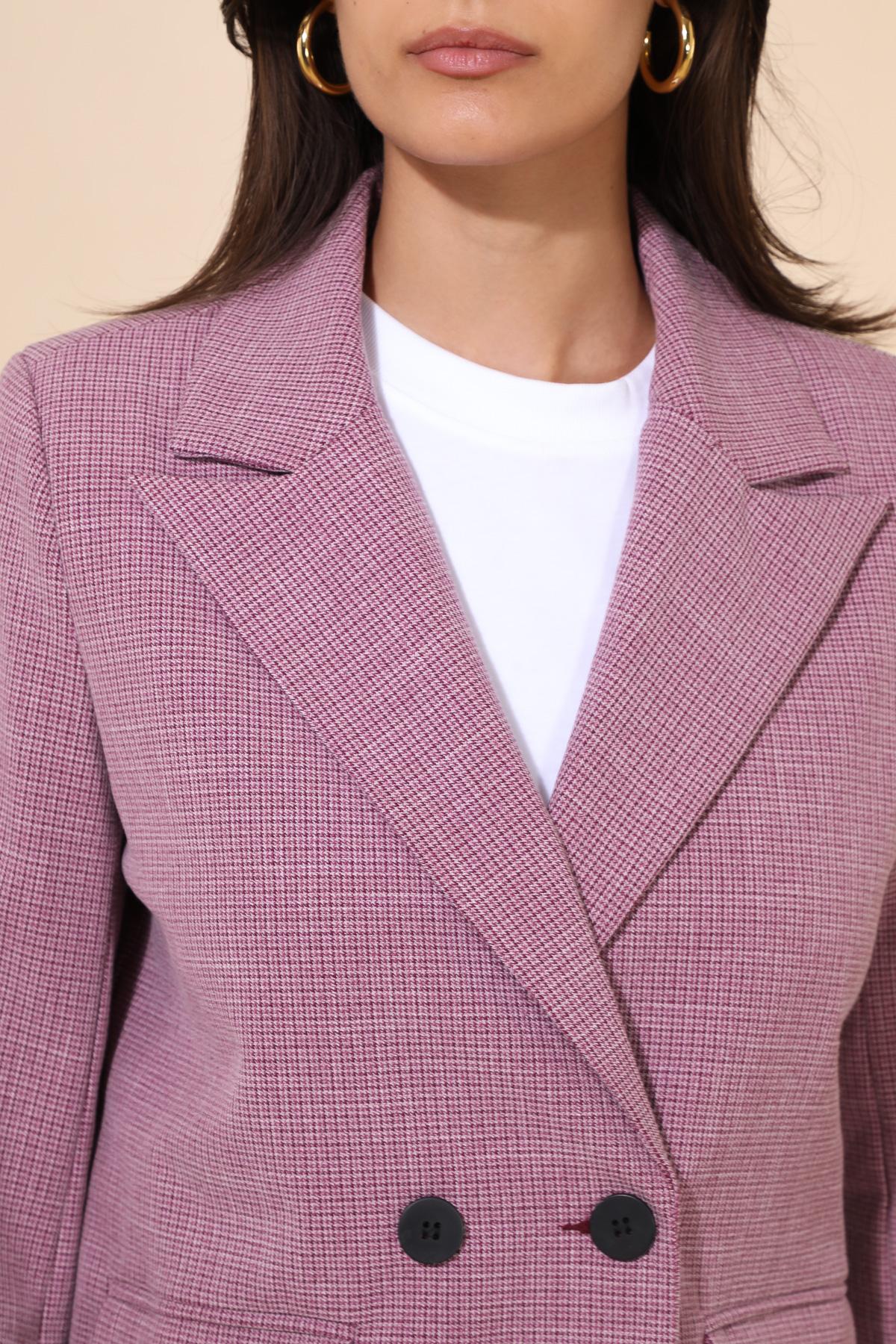 5192 Blazer à carreaux