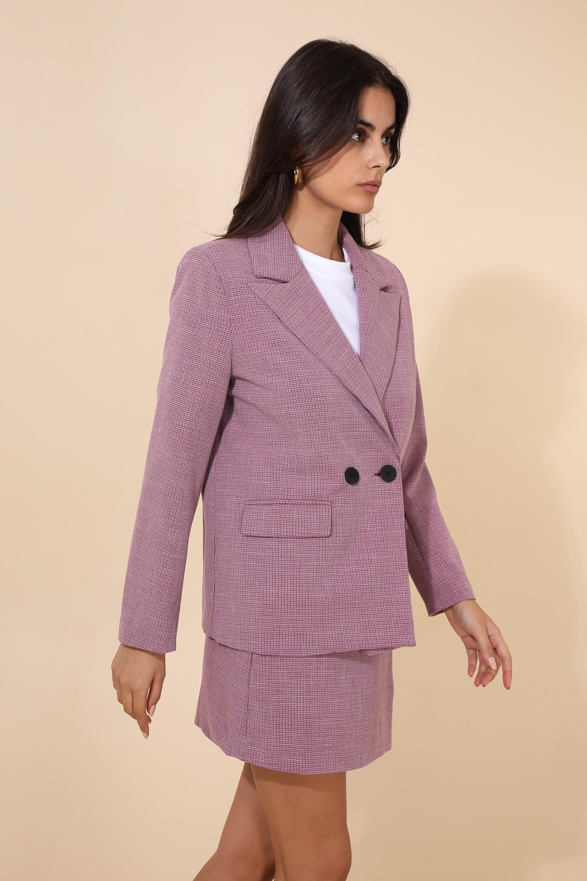 5192 Blazer à carreaux