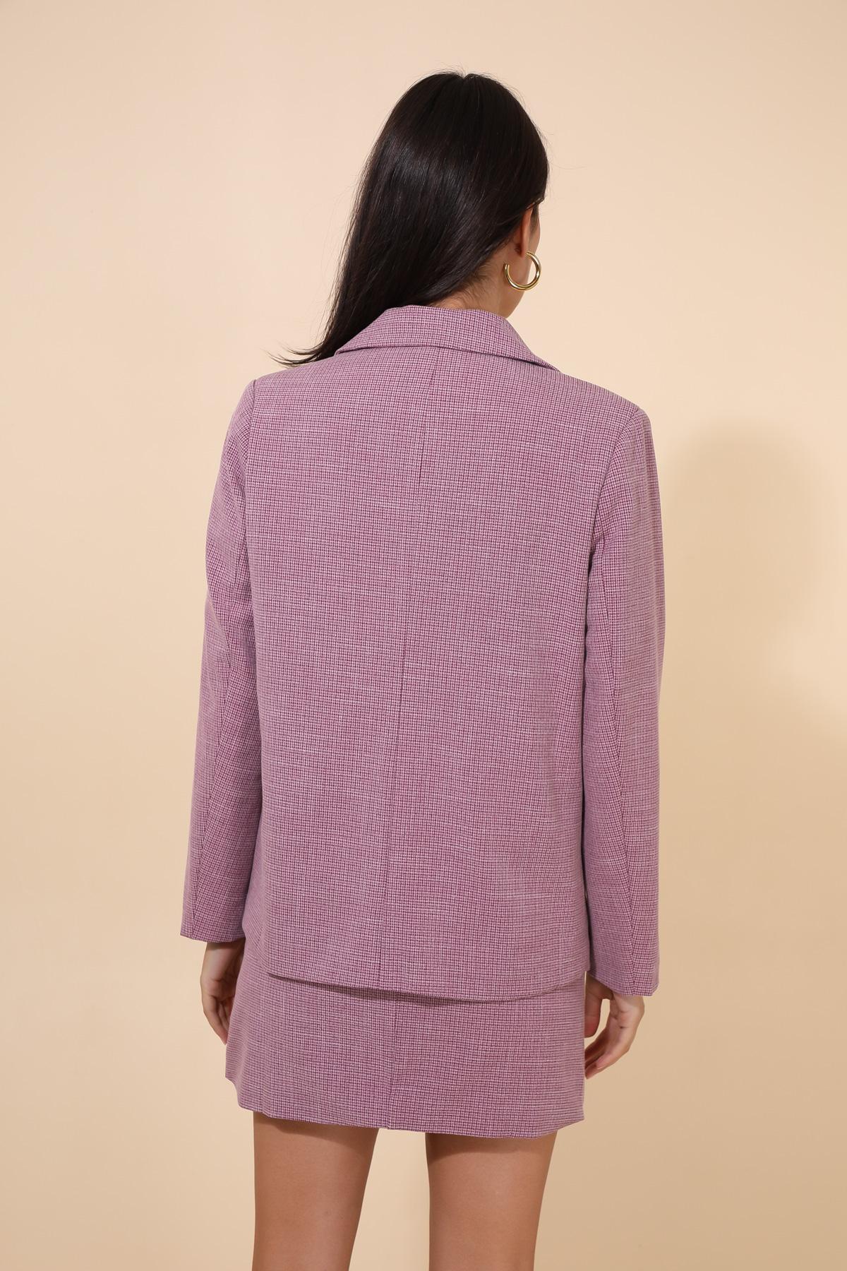 5192 Blazer à carreaux