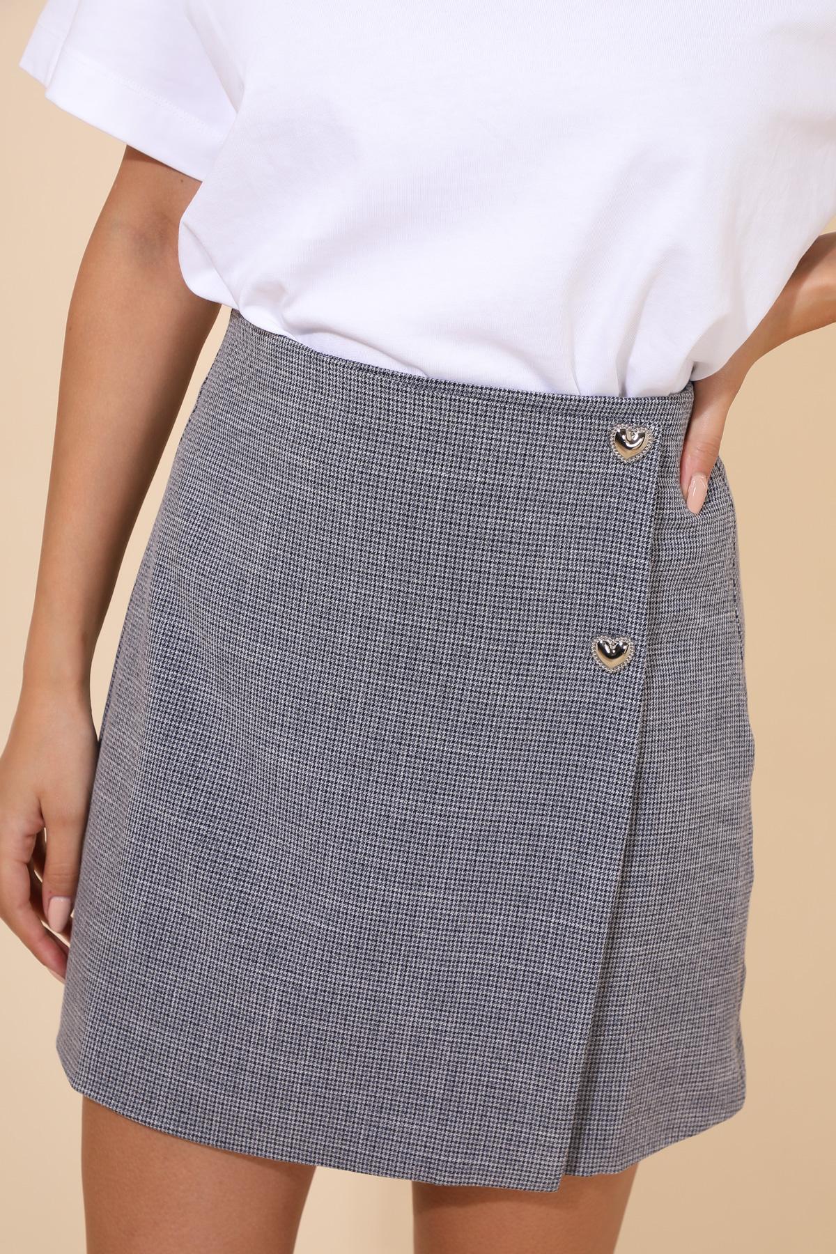 5193 Checkered Skirt