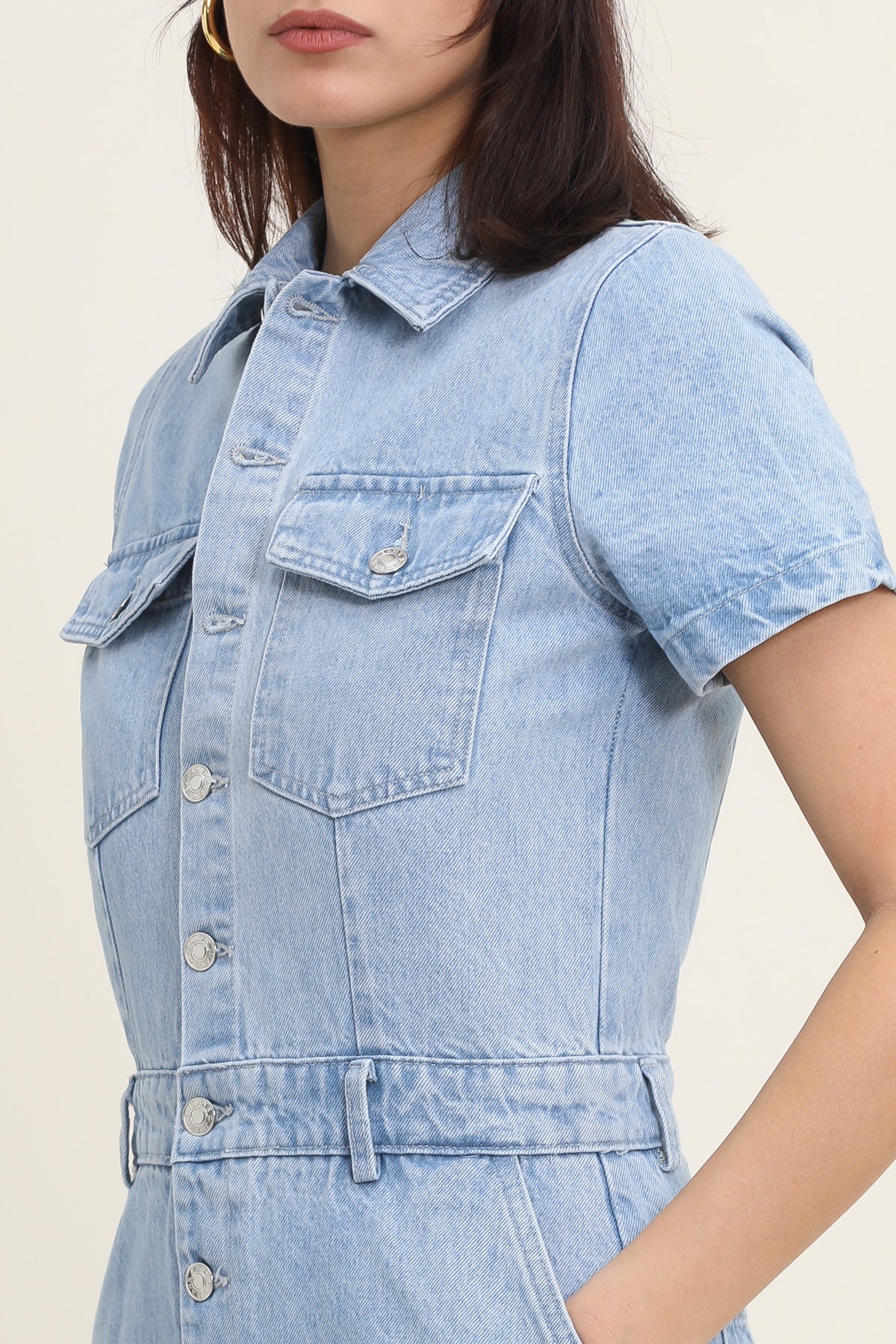 5207 Combishort denim