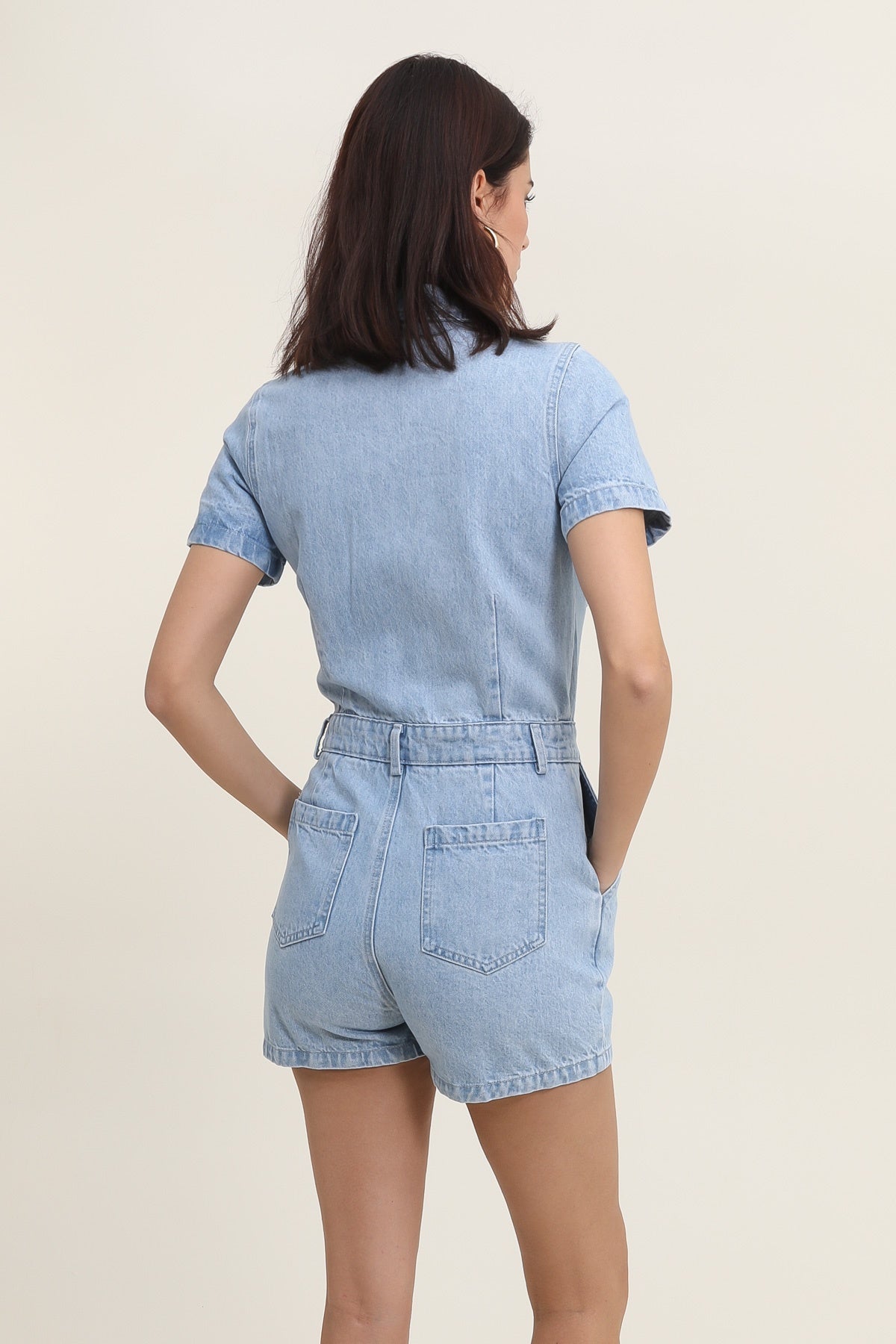 5207 Combishort denim