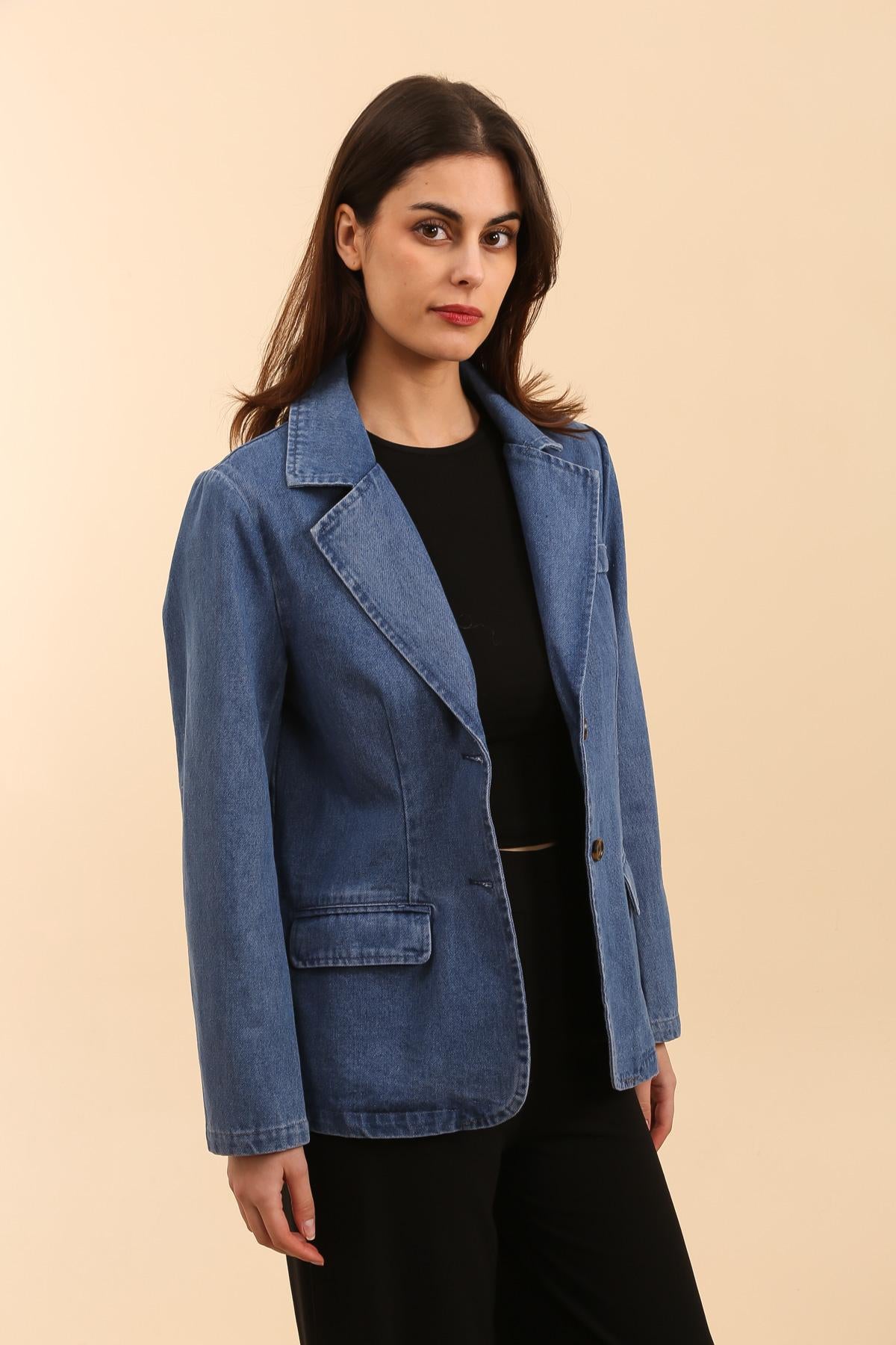 5219 Blazer denim