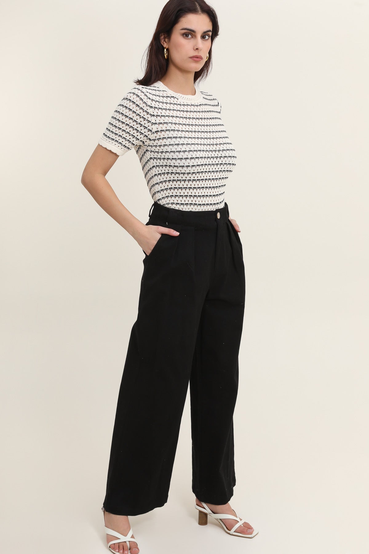 5238 Pleated trousers