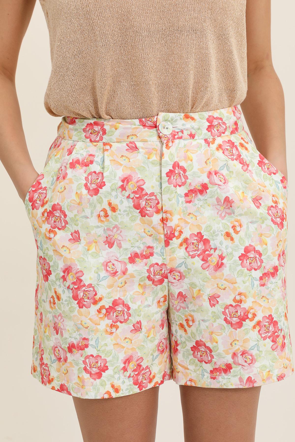 5290 Short fleuri