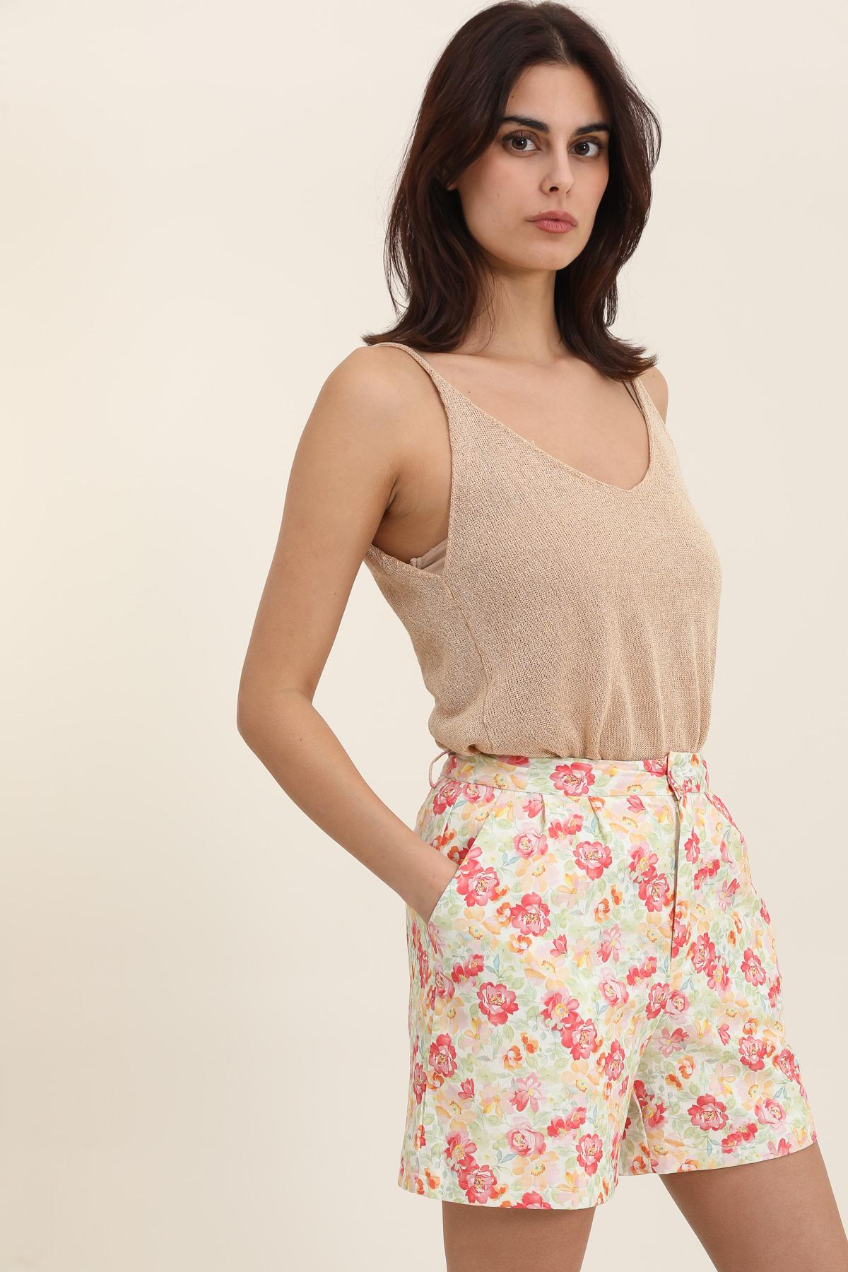 5290 Short fleuri